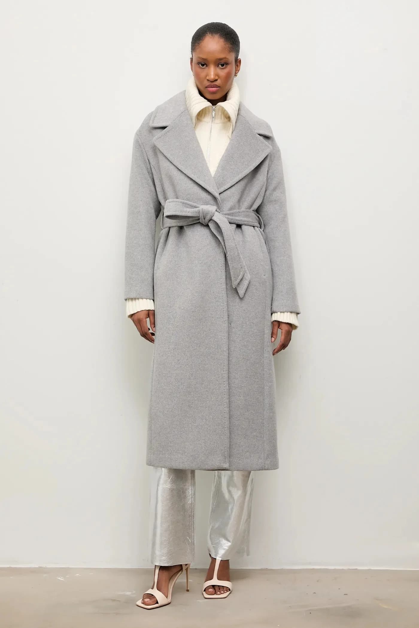 Шерстяное пальто Answear Lab