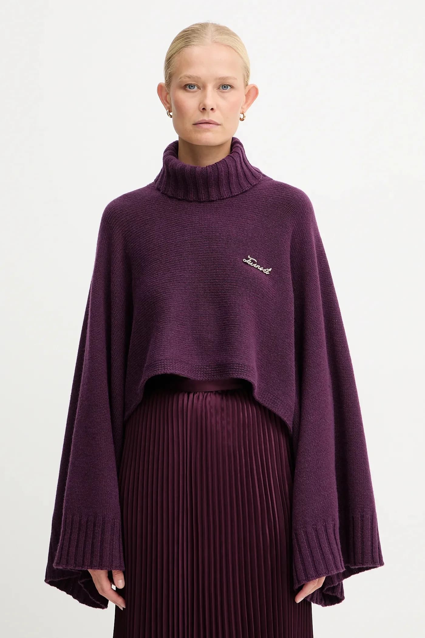 Свитер из смесовой шерсти