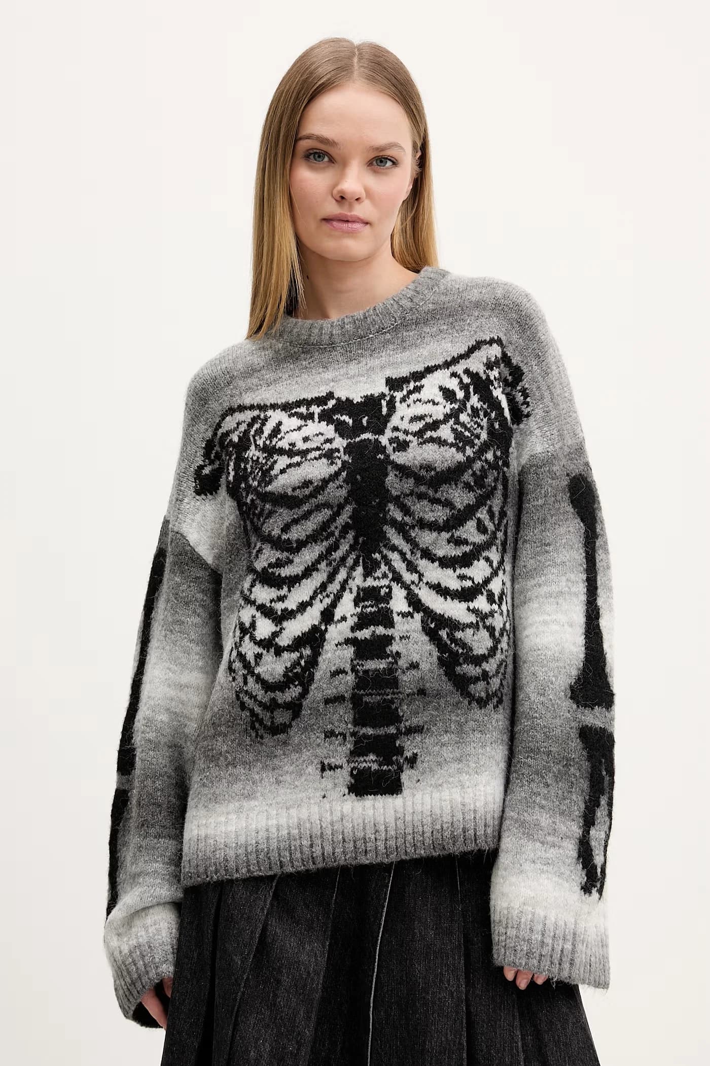 Свитер из смесовой шерсти