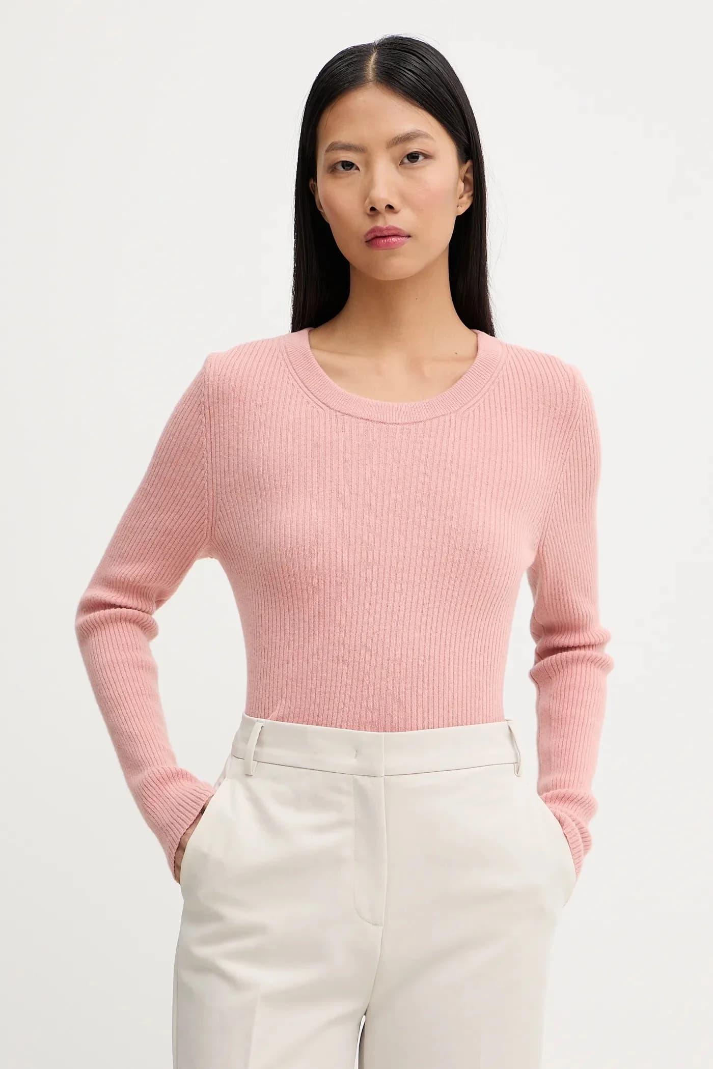 Свитер из смесовой шерсти