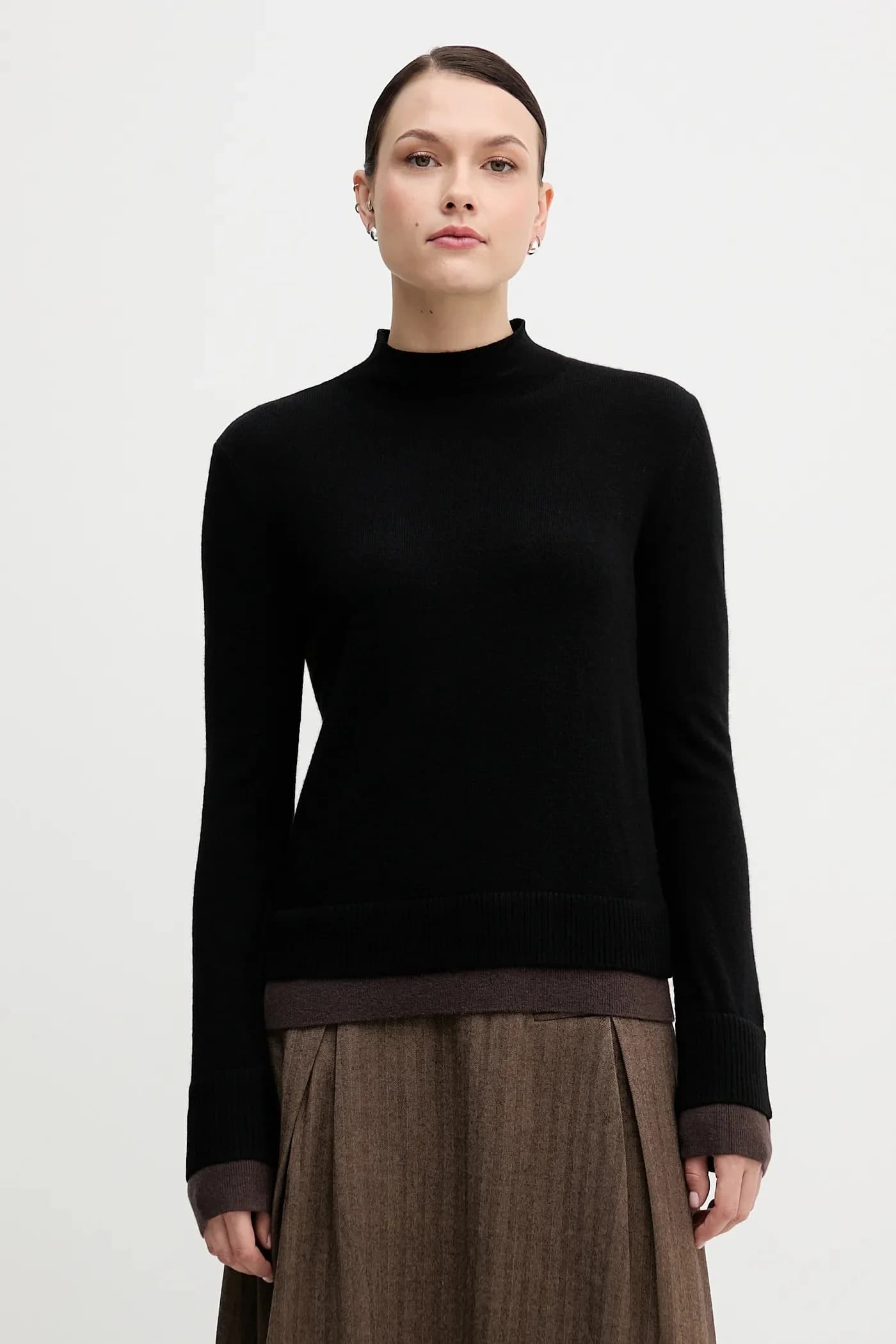 Свитер из смесовой шерсти