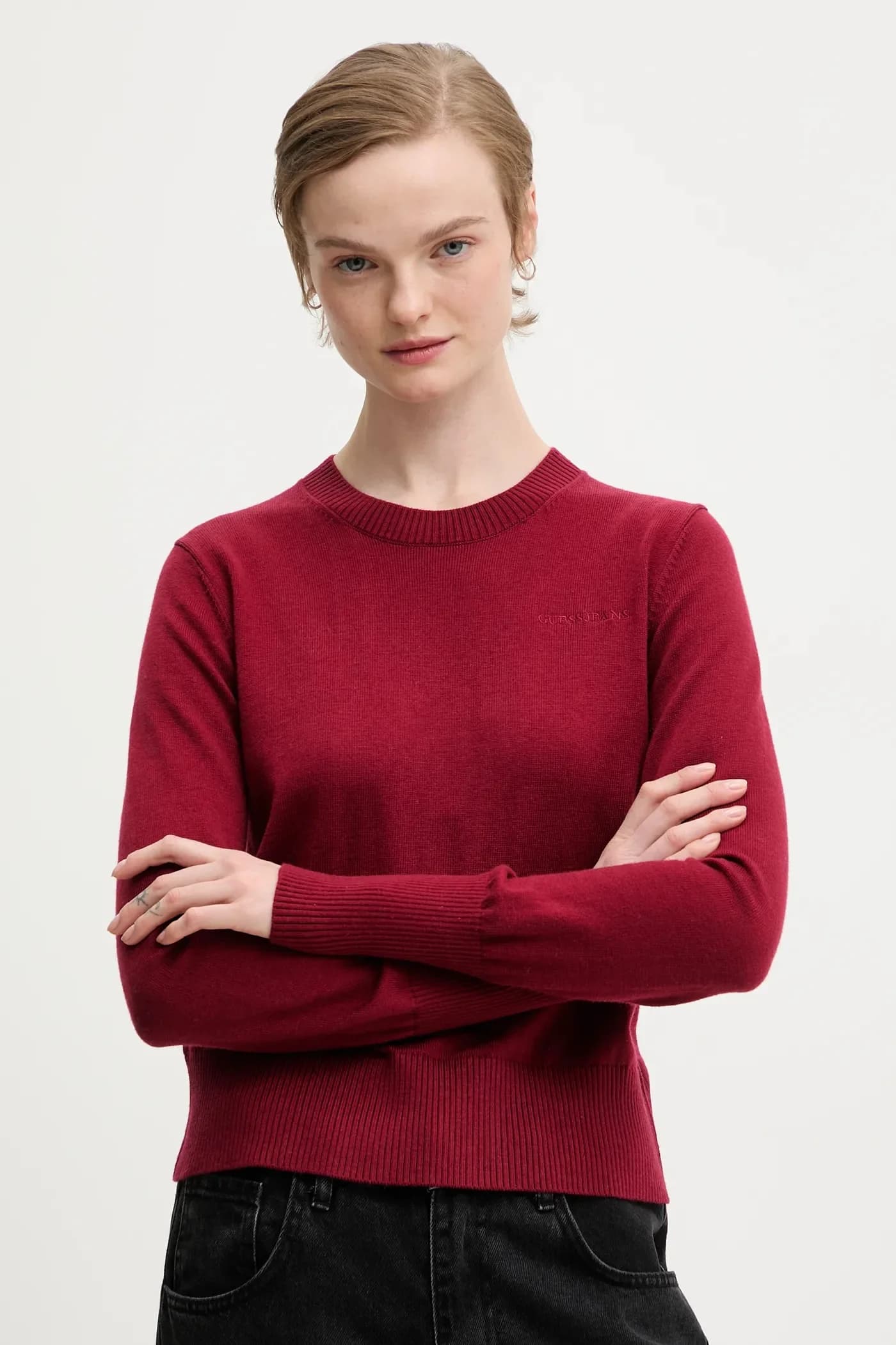 Свитер из смесовой шерсти