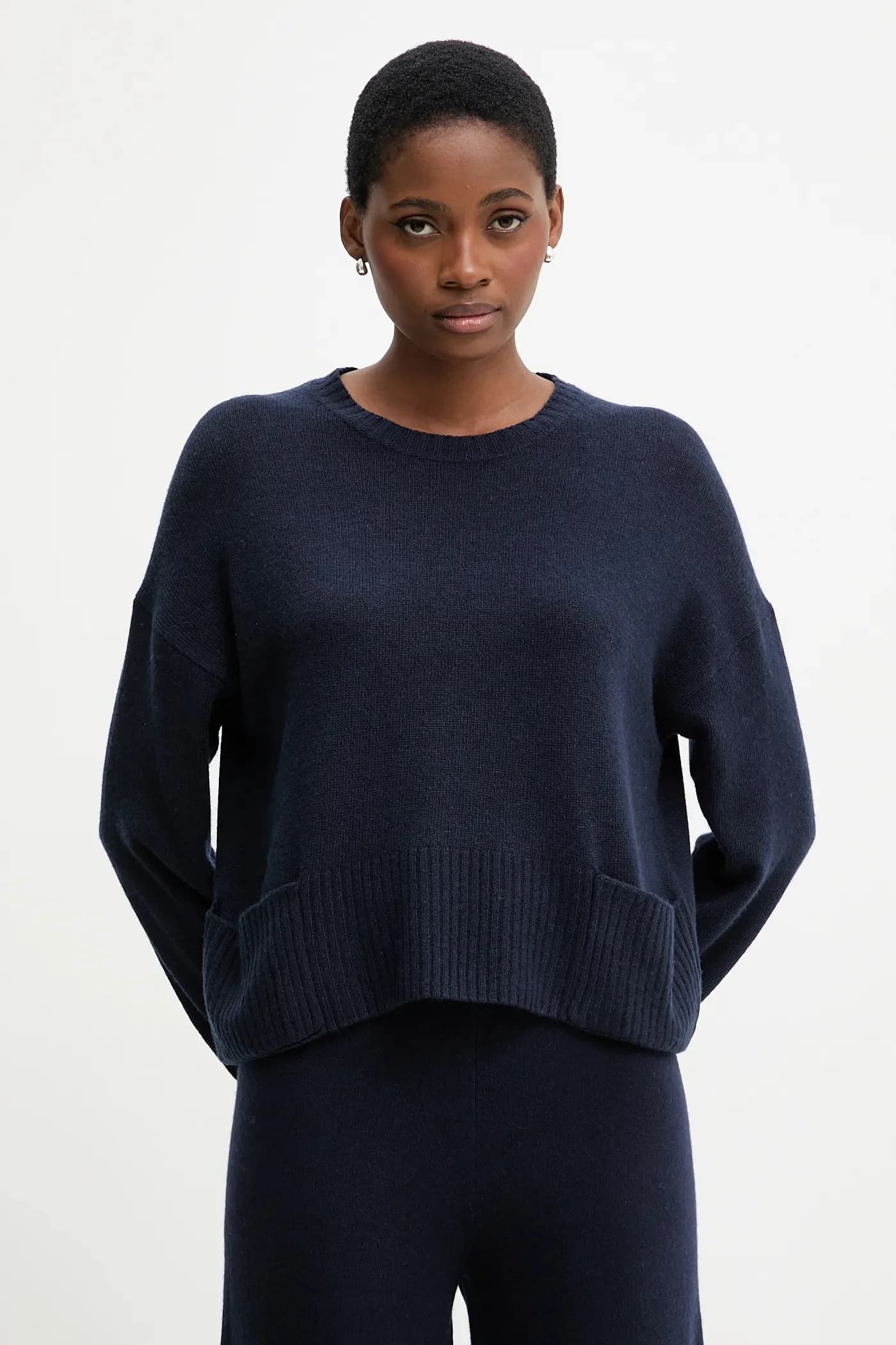 Свитер из смесовой шерсти