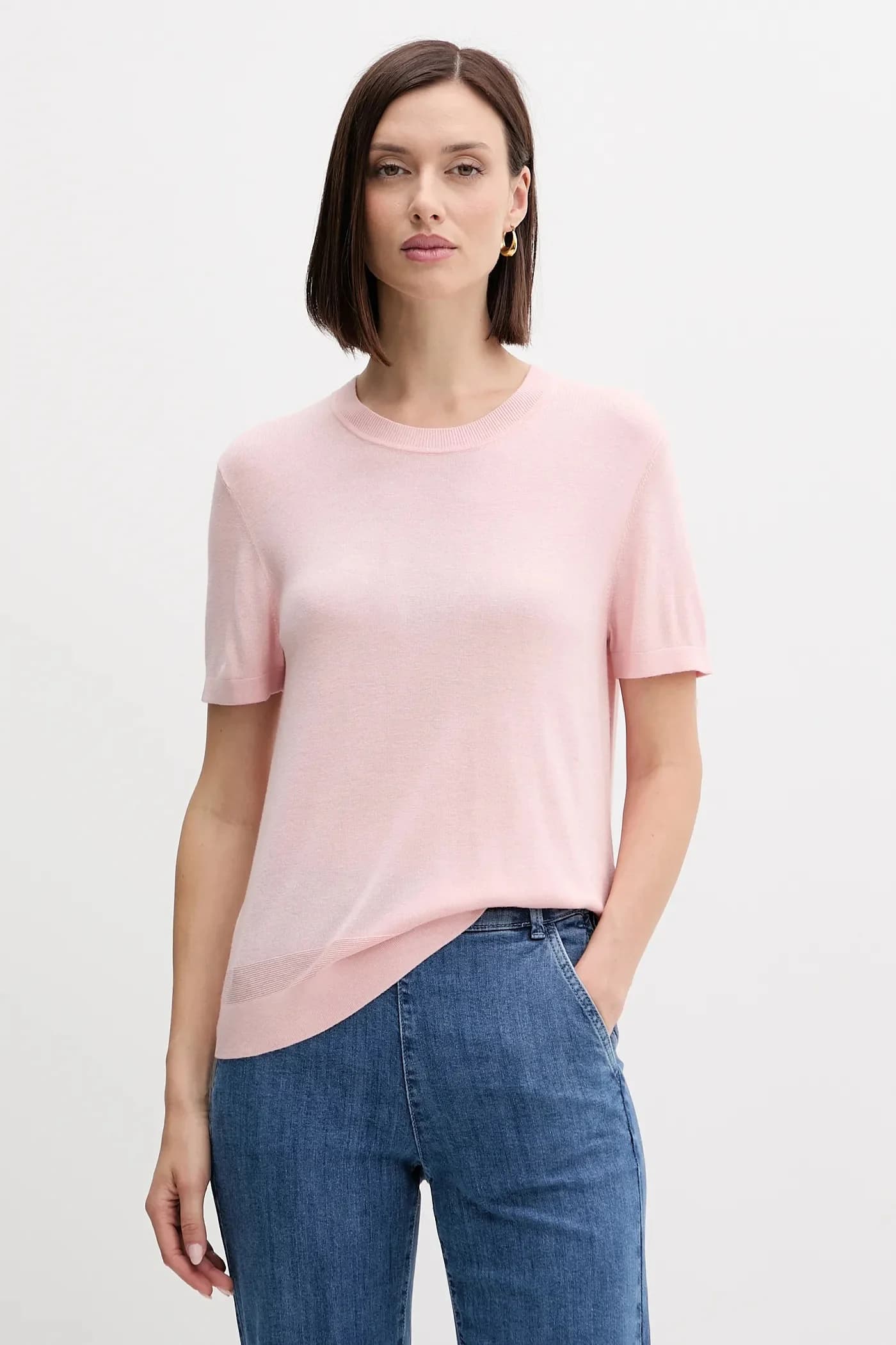 Шелковая футболка