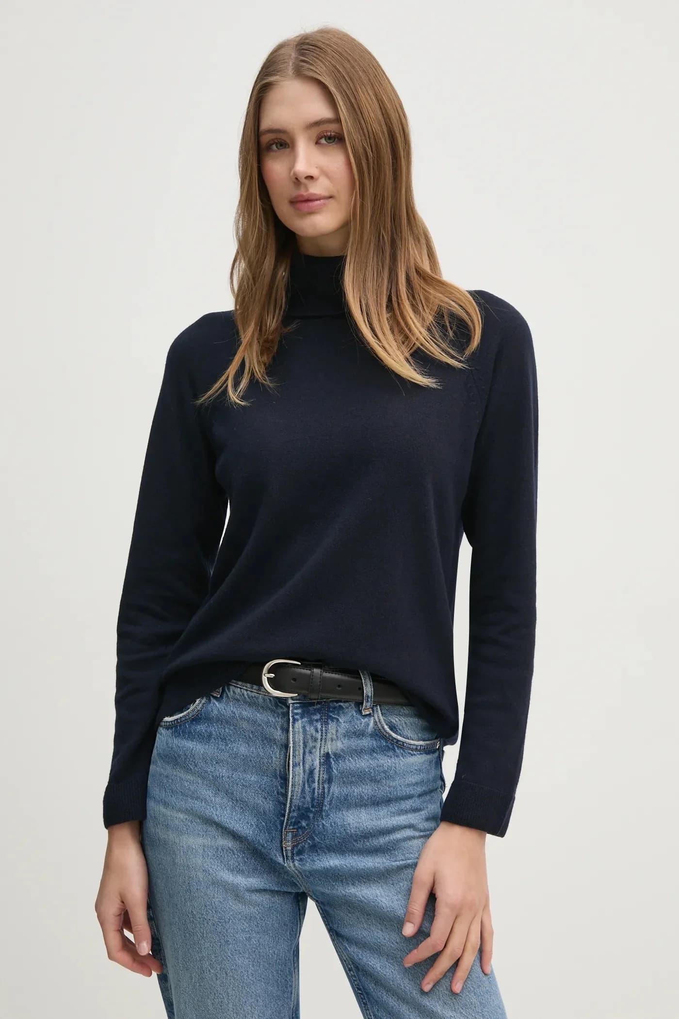 Свитер из смесовой шерсти