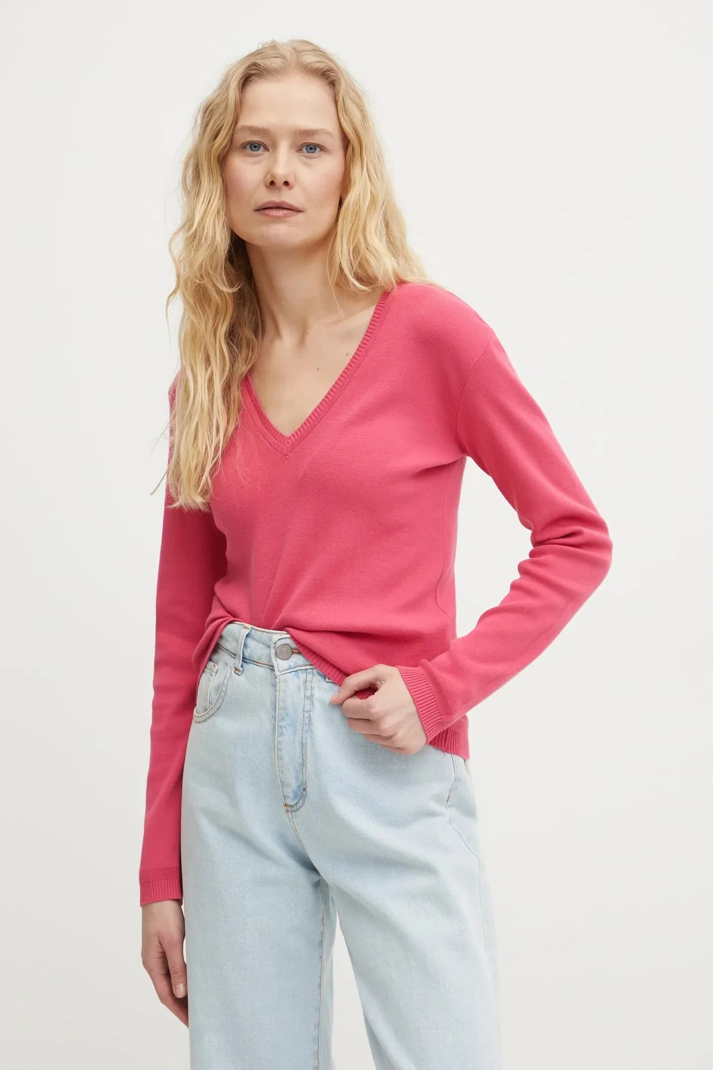 Хлопковый свитер