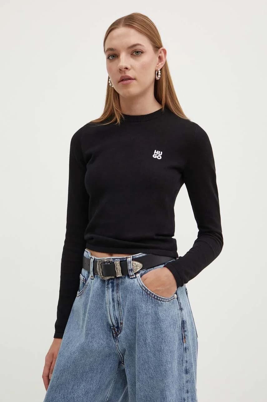 хлопковый свитер Scallia