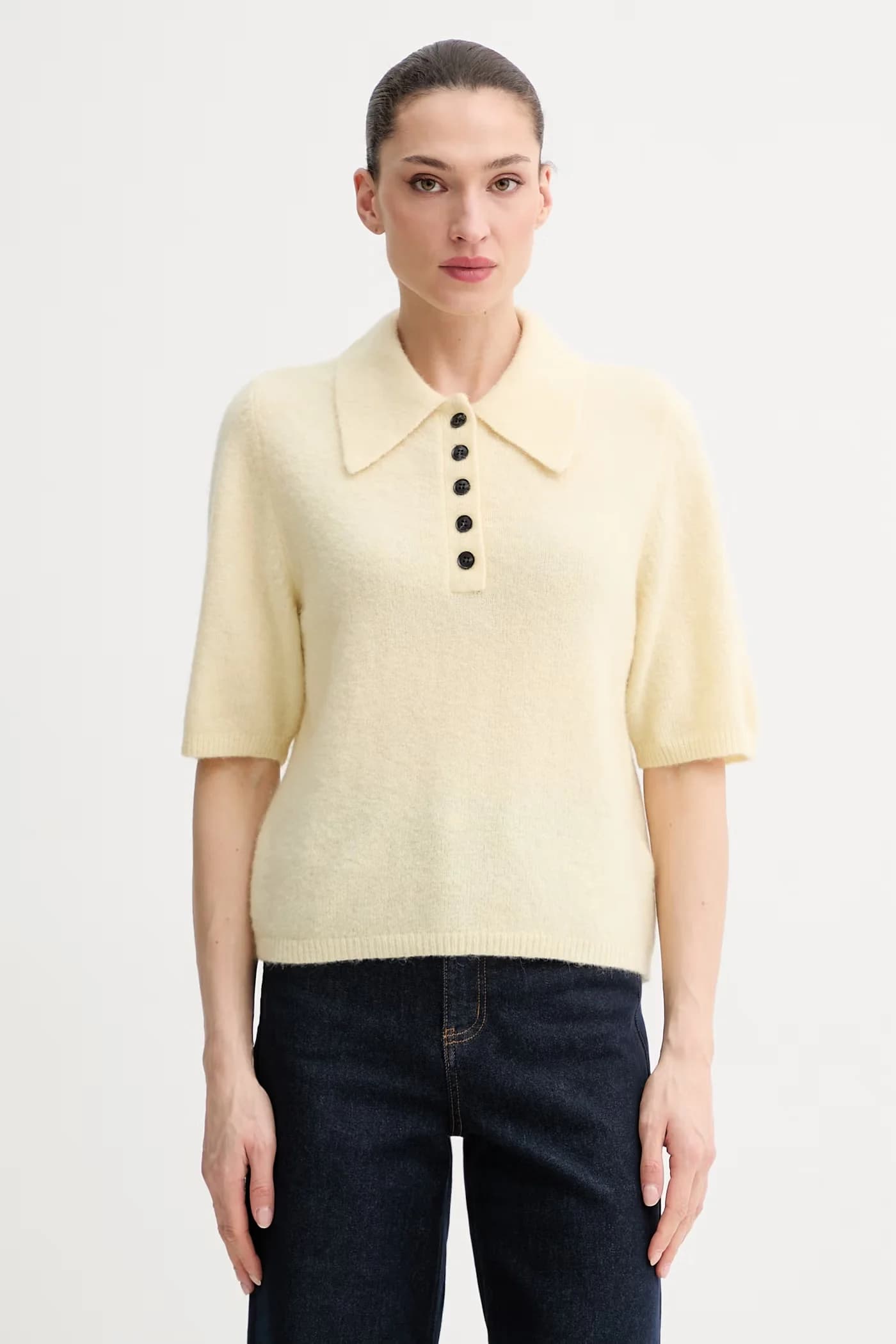 Свитер из смесовой шерсти