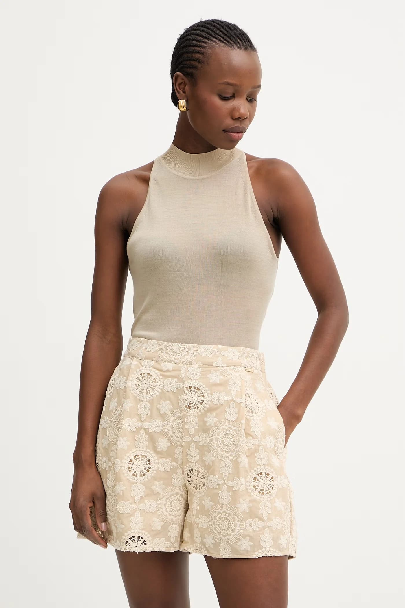 Женский свитер из шерсти Fargherita.