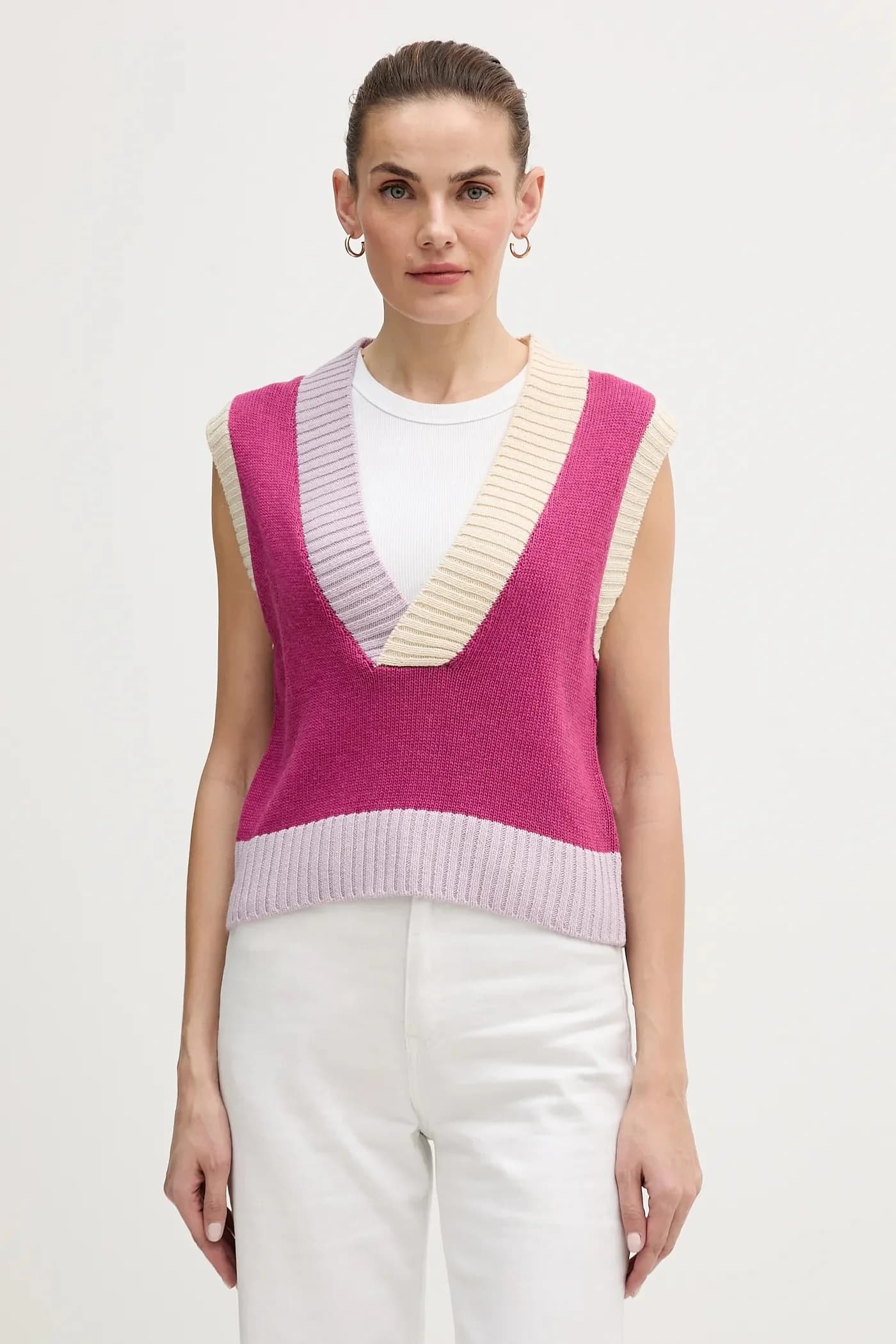 Жилет с добавлением шерсти