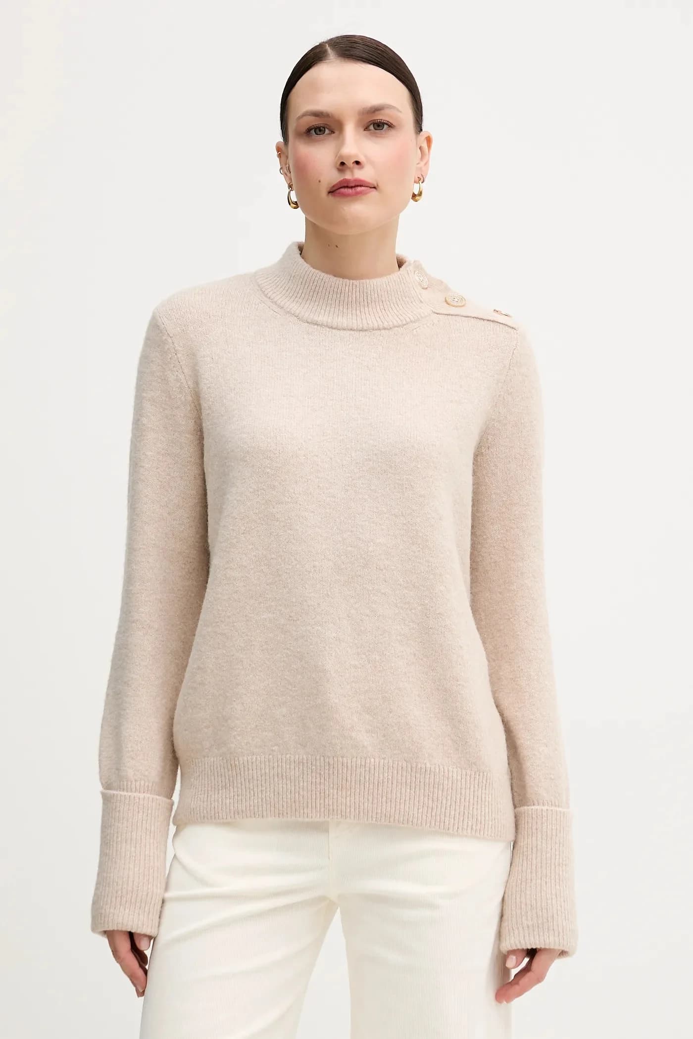 Свитер из смесовой шерсти