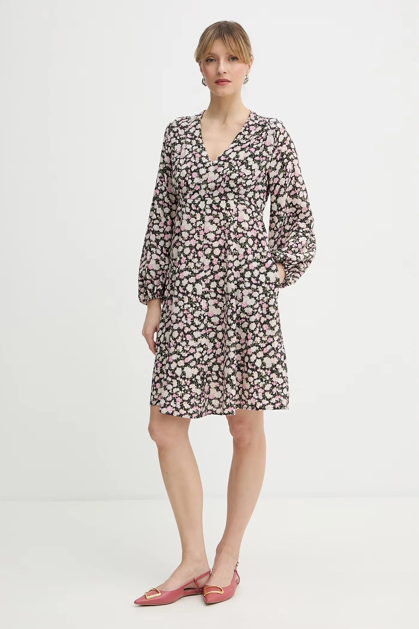 шелковое платье QUIZ