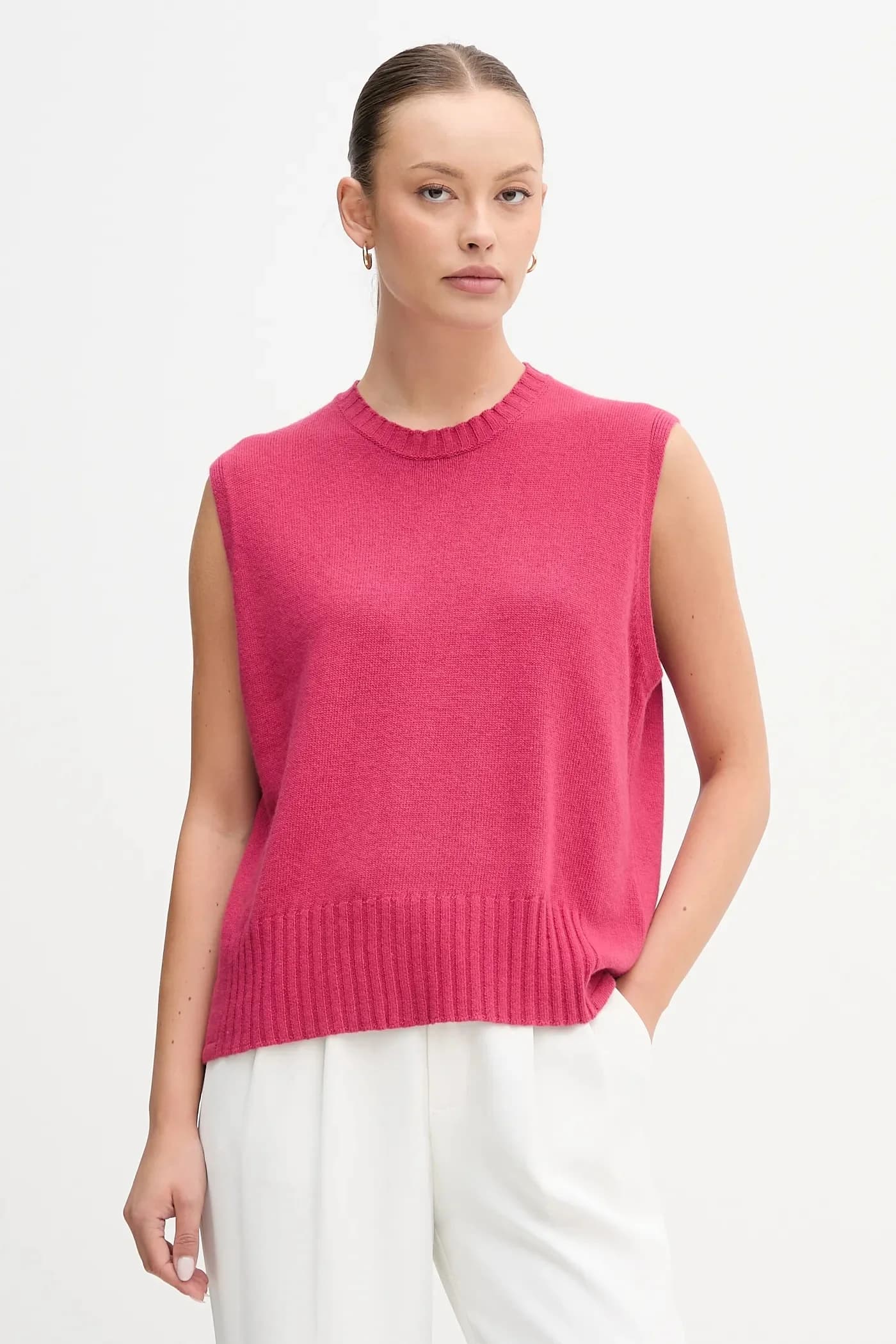 Жилет с добавлением шерсти