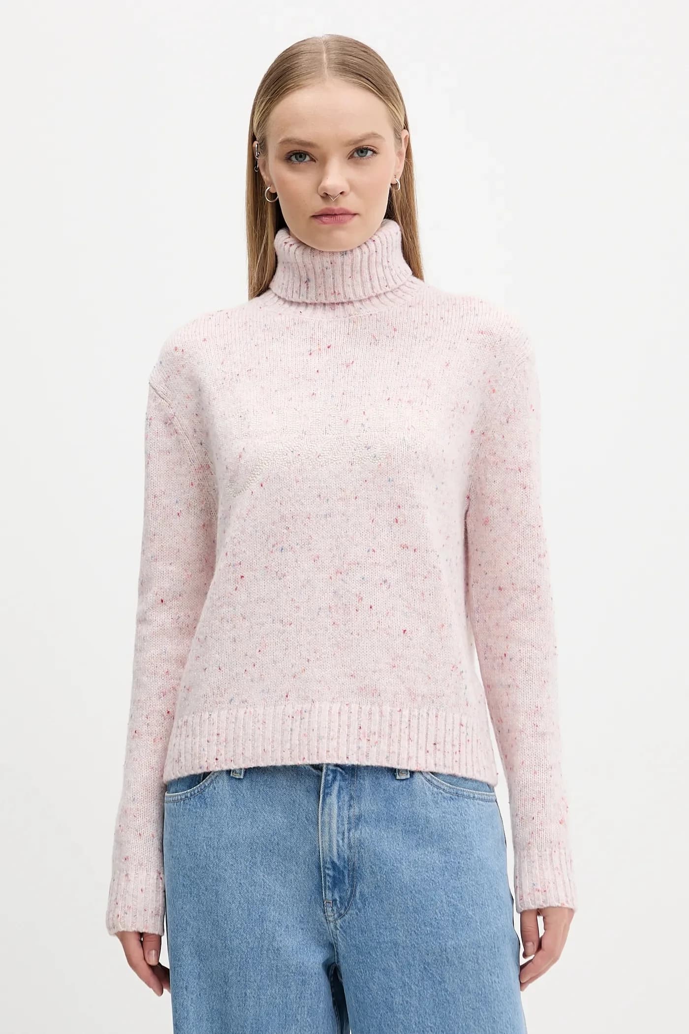 Свитер из смесовой шерсти