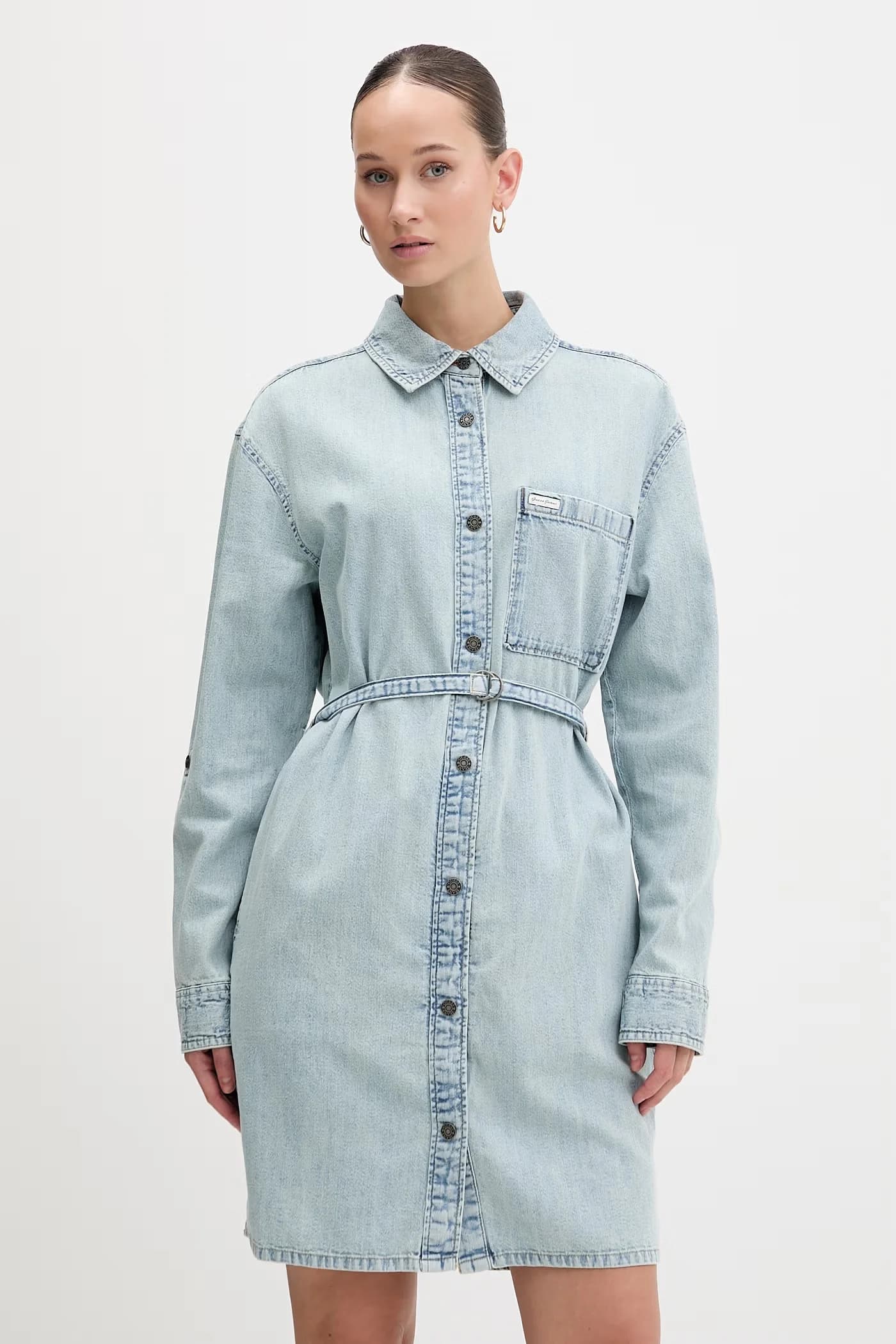 Джинсовое платье