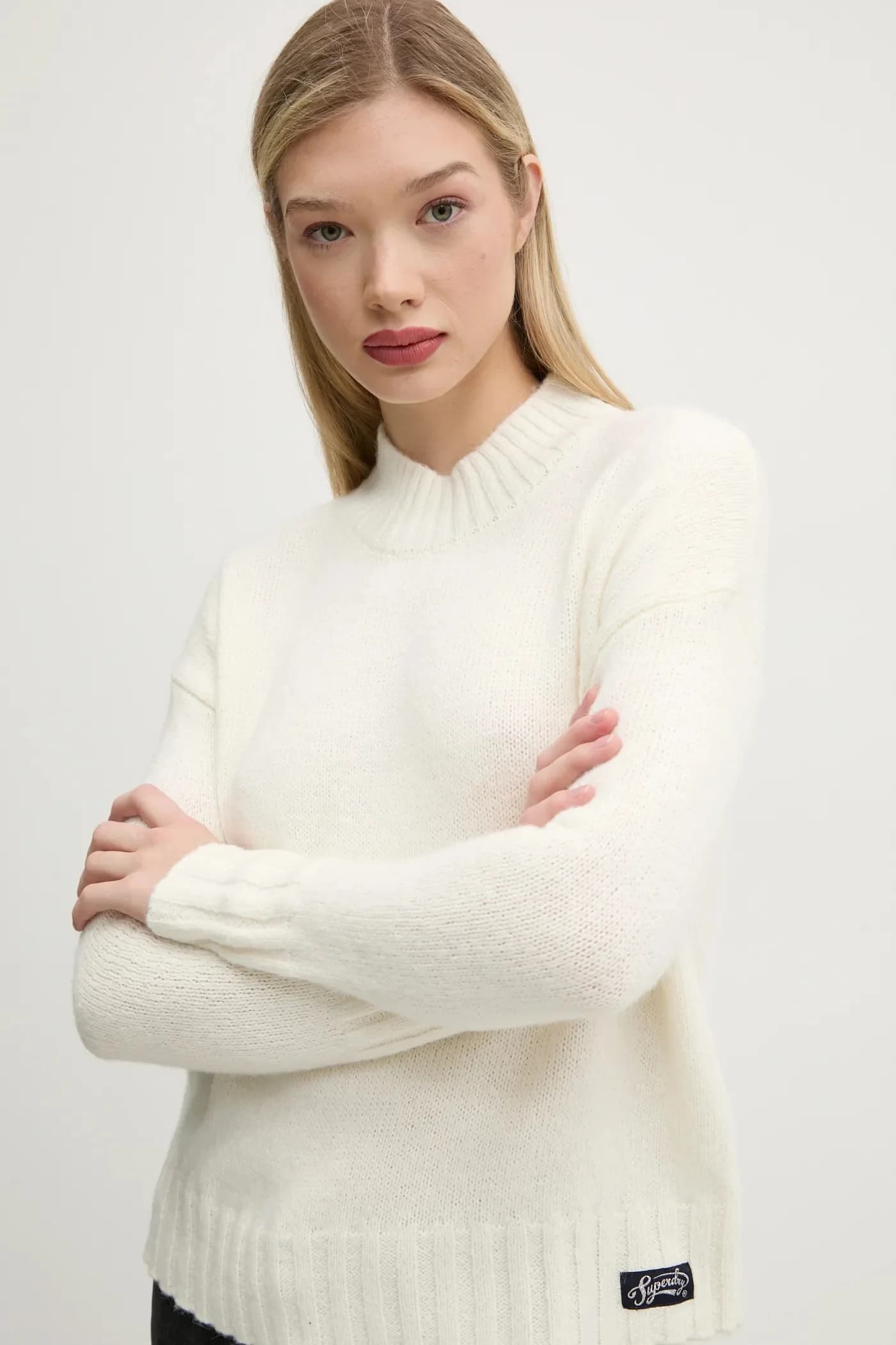 Свитер из смесовой шерсти