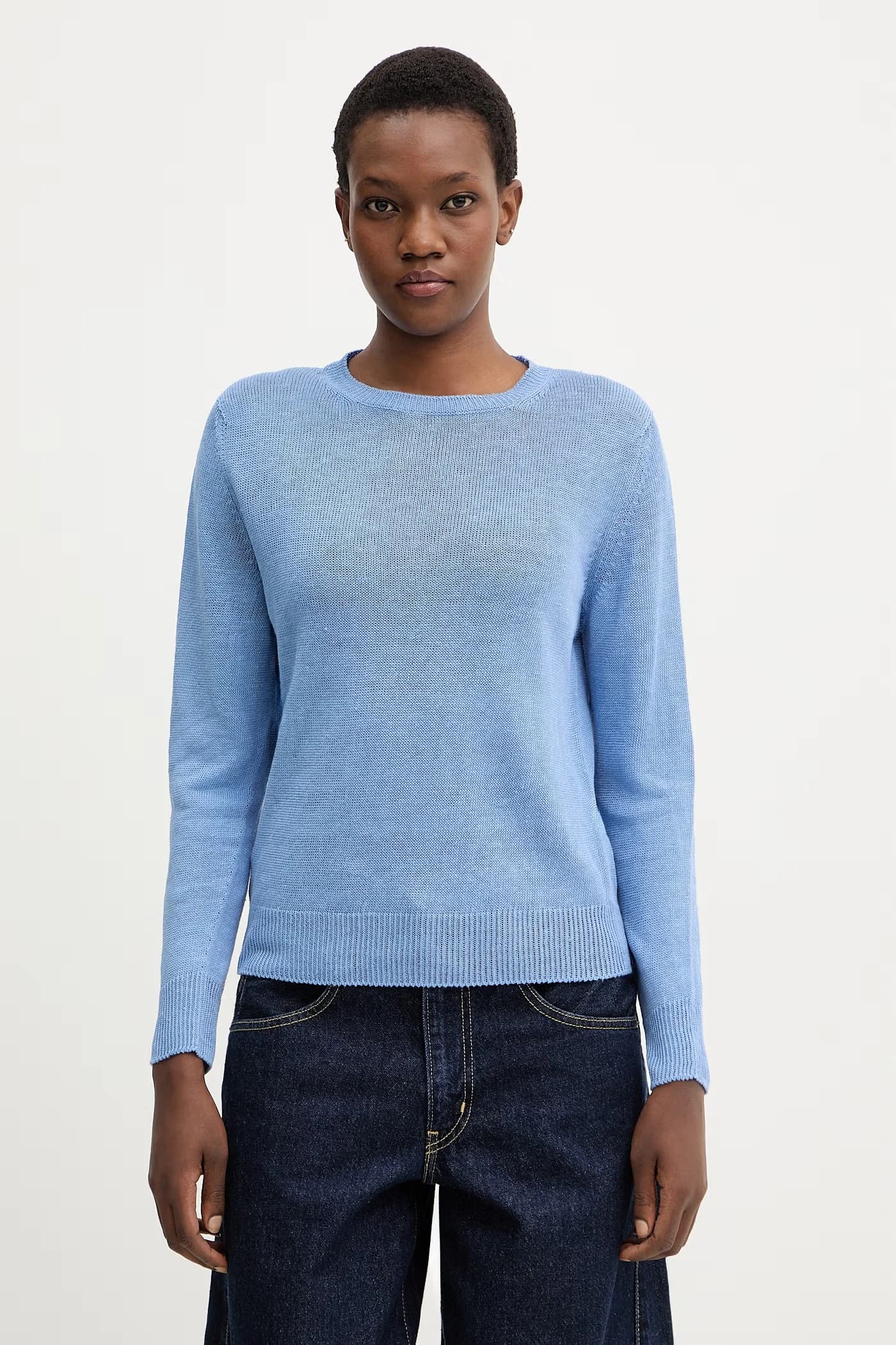 Льняной свитер ATZECO