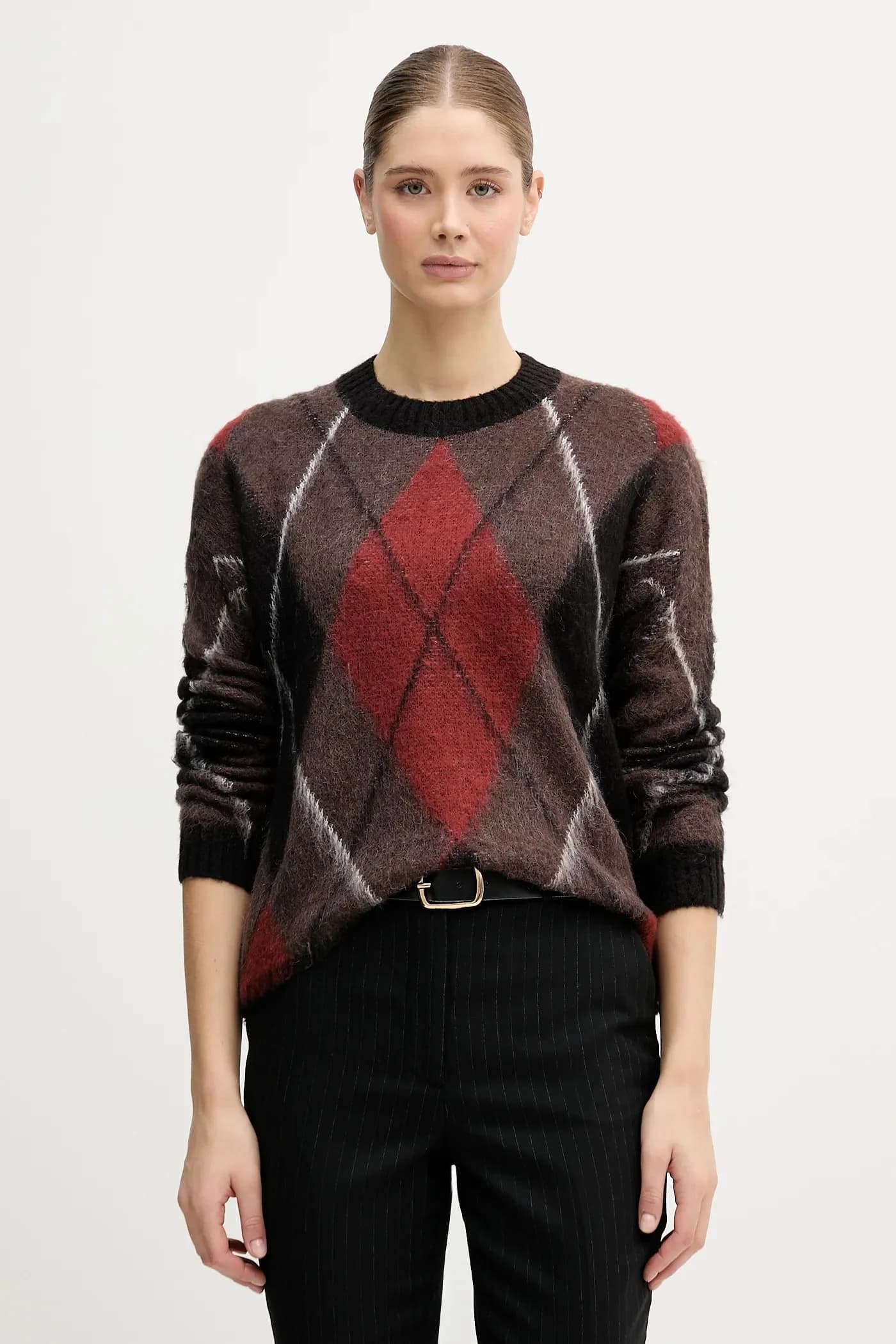 Свитер с мохером