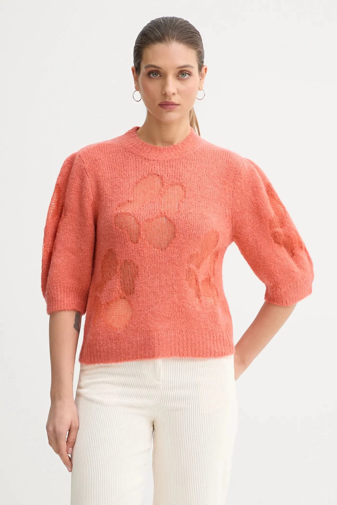 Свитер из смесовой шерсти