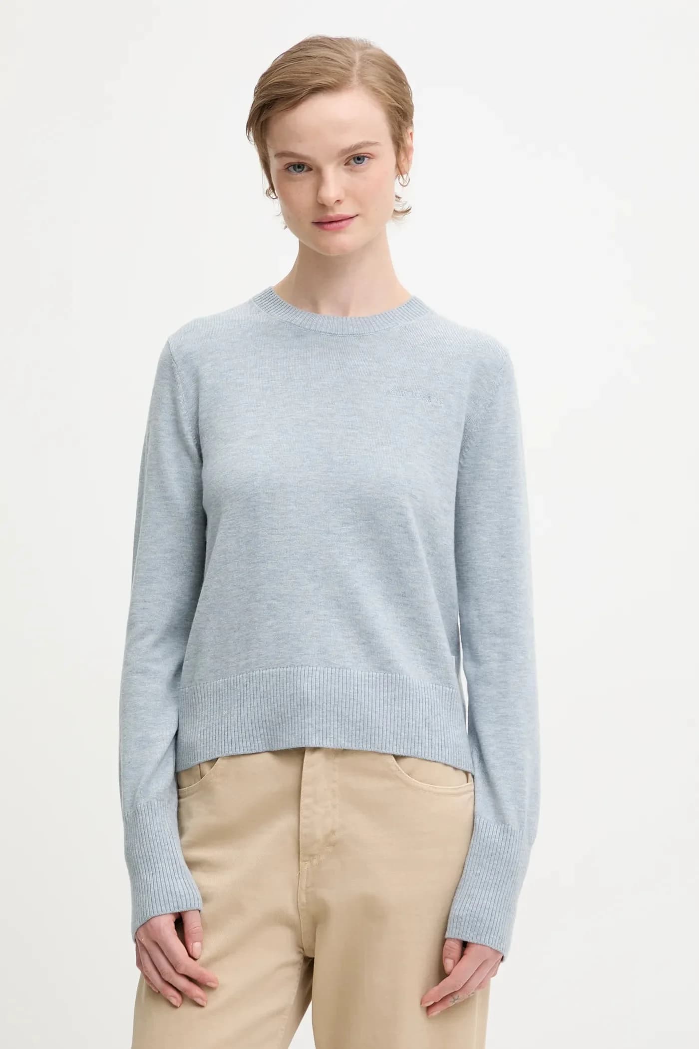 Свитер из смесовой шерсти