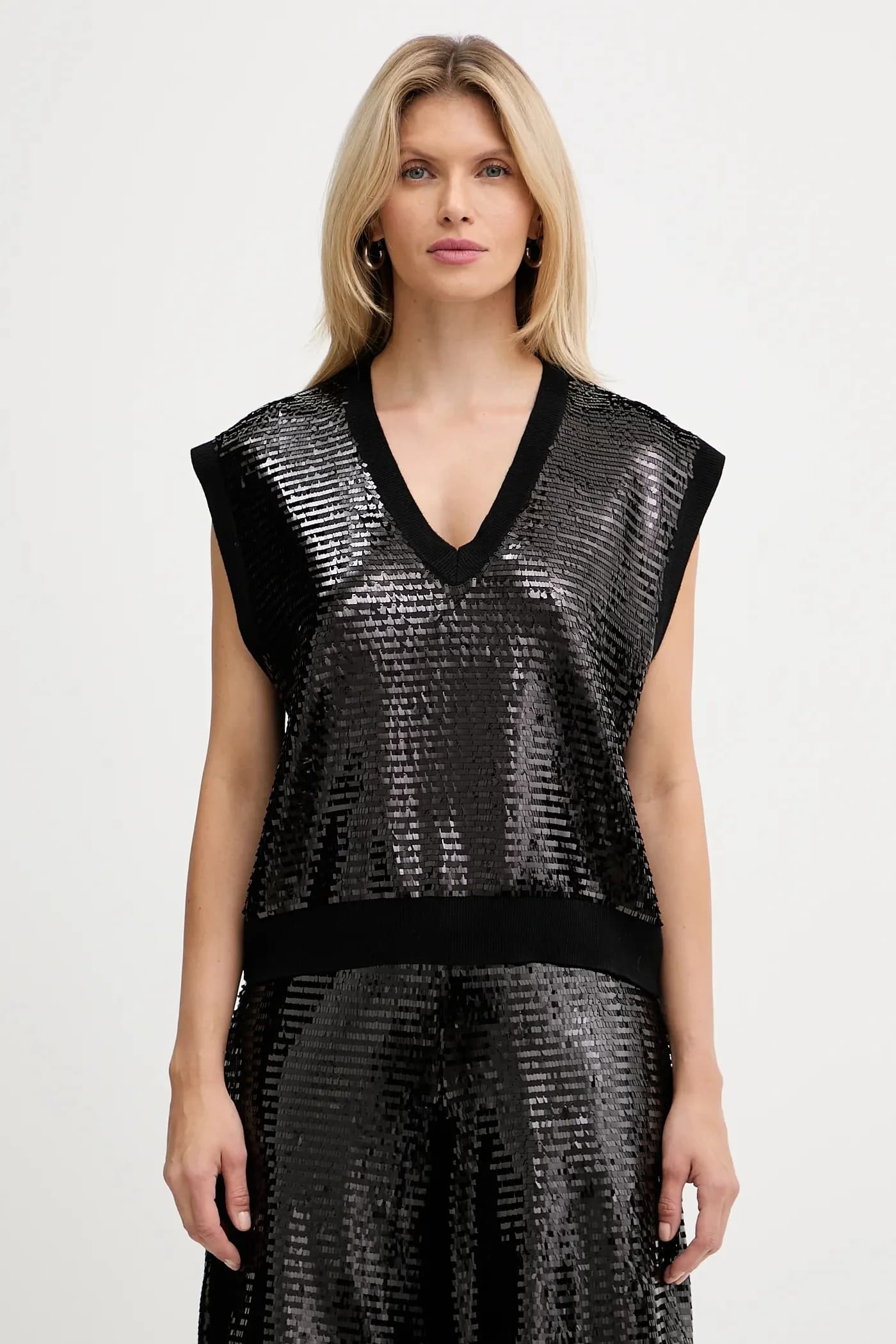 Жилет из смесовой шерсти