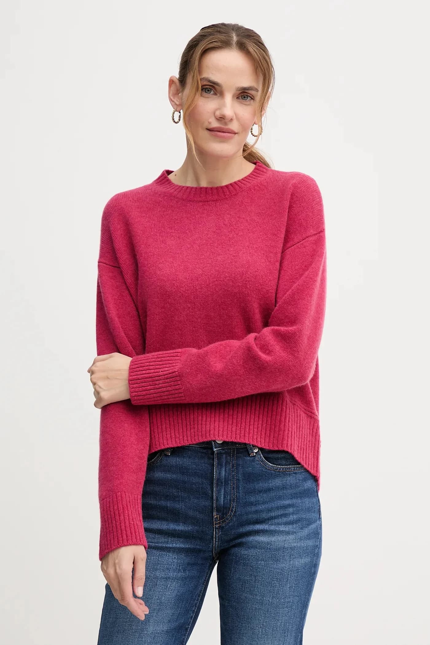 Свитер из смесовой шерсти