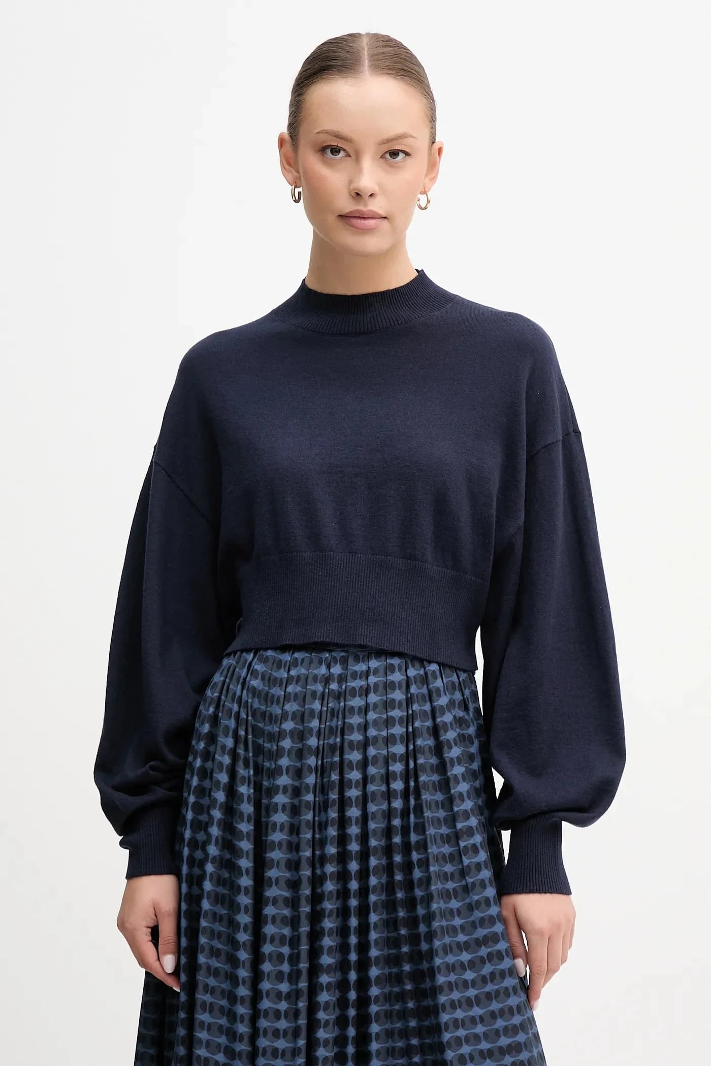 Свитер из смесовой шерсти