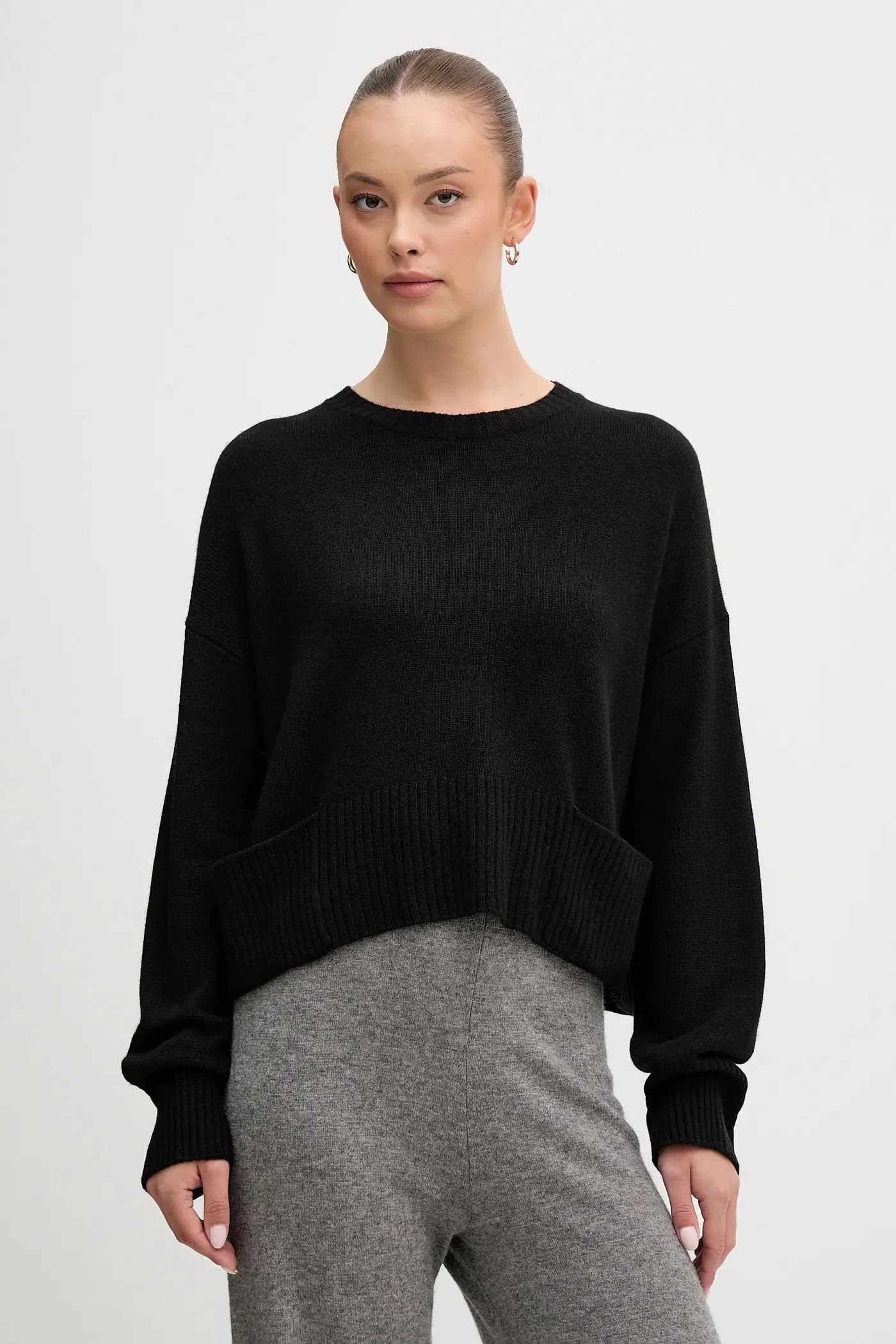 Свитер из смесовой шерсти