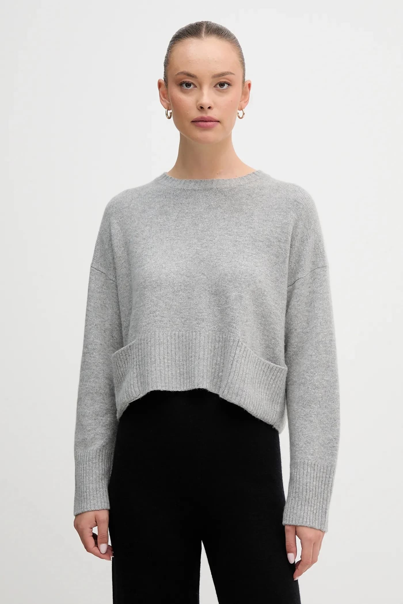 Свитер из смесовой шерсти