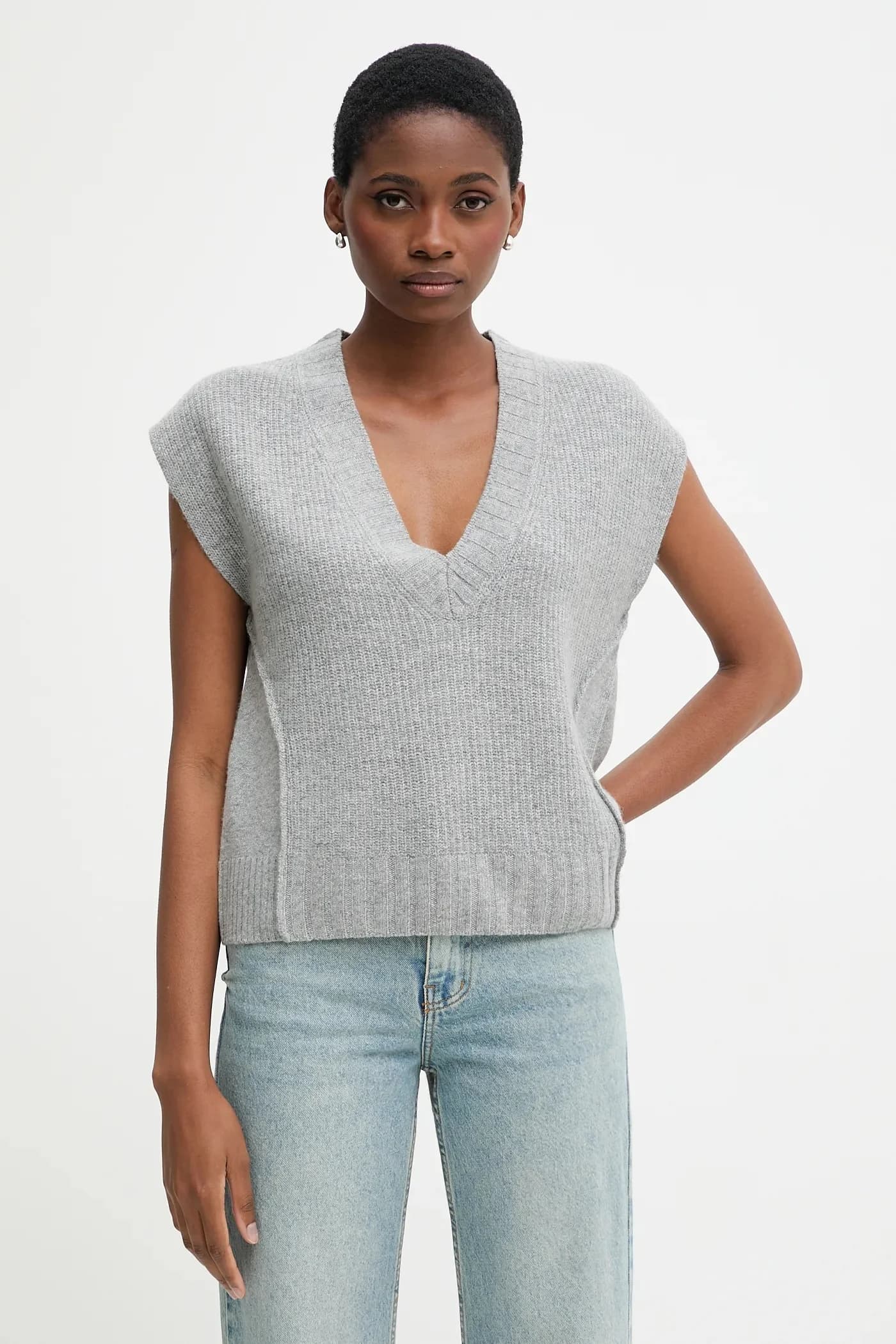 Жилет с добавлением шерсти