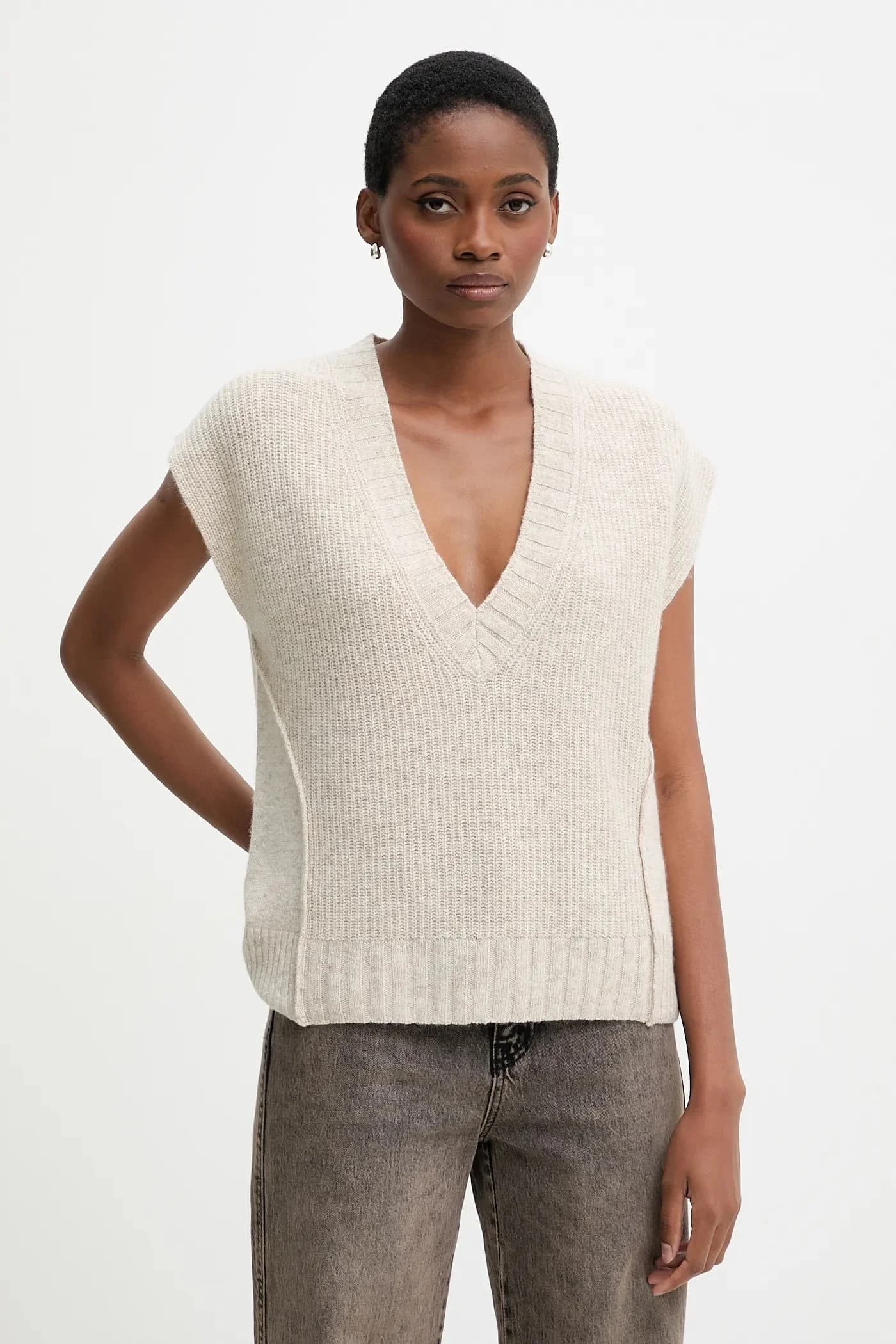 Жилет с добавлением шерсти