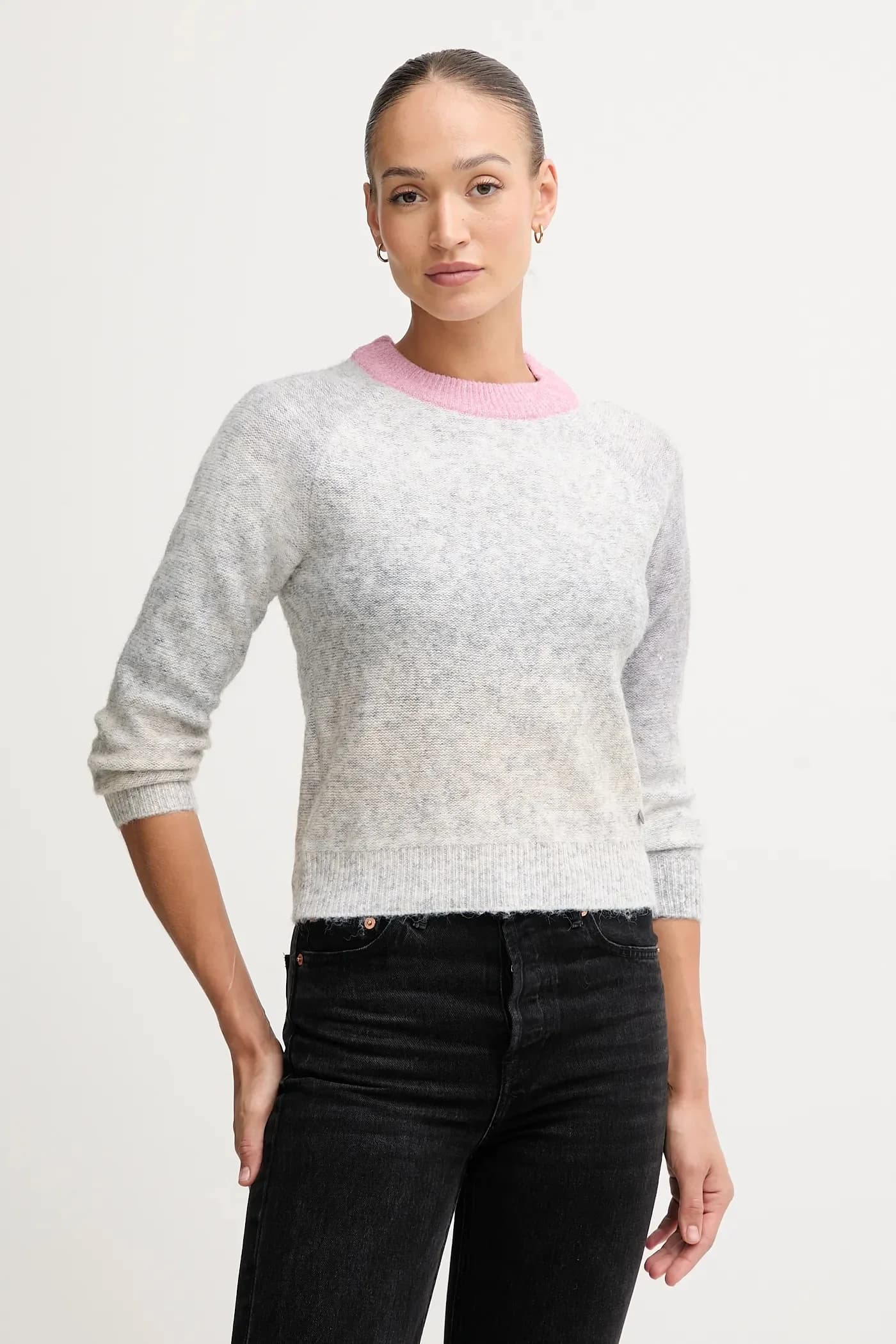 Свитер из смесовой шерсти