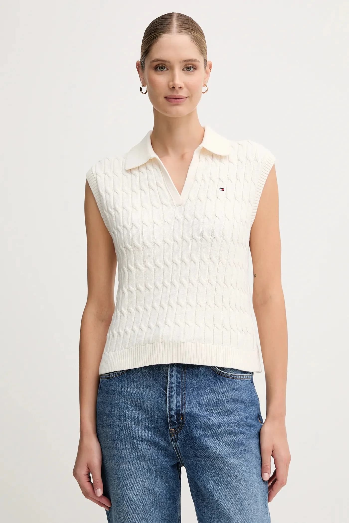 Хлопковый жилет