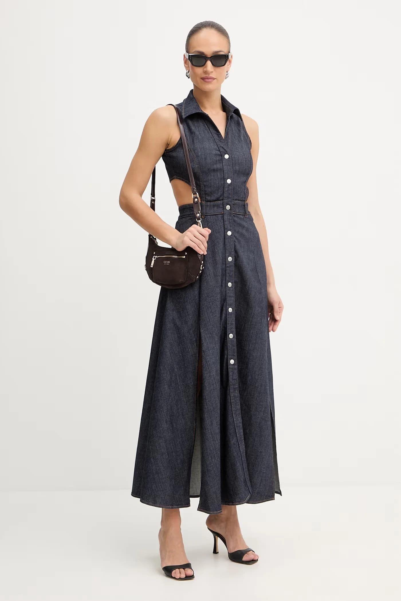 Джинсовое платье