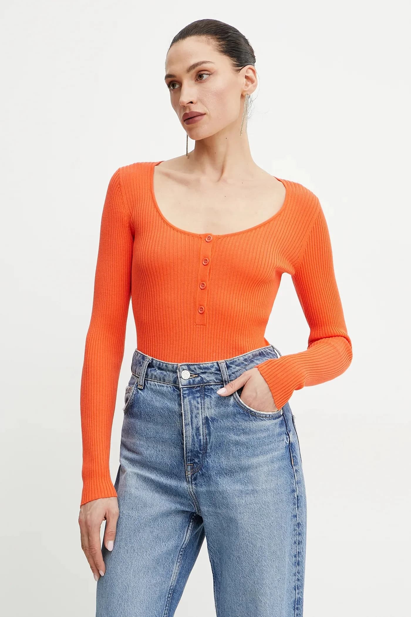 Шелковый свитер