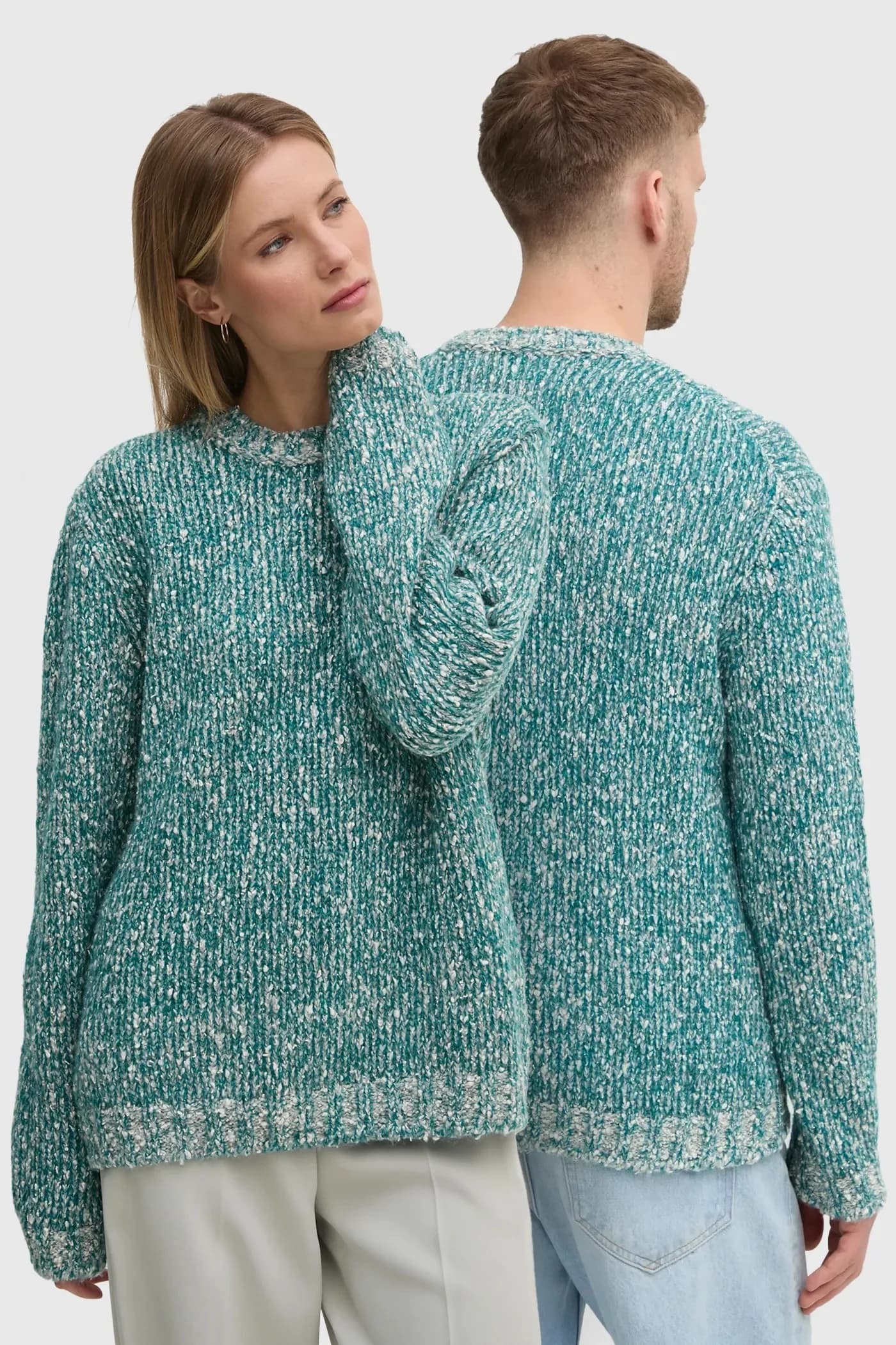 Свитер из смесовой шерсти