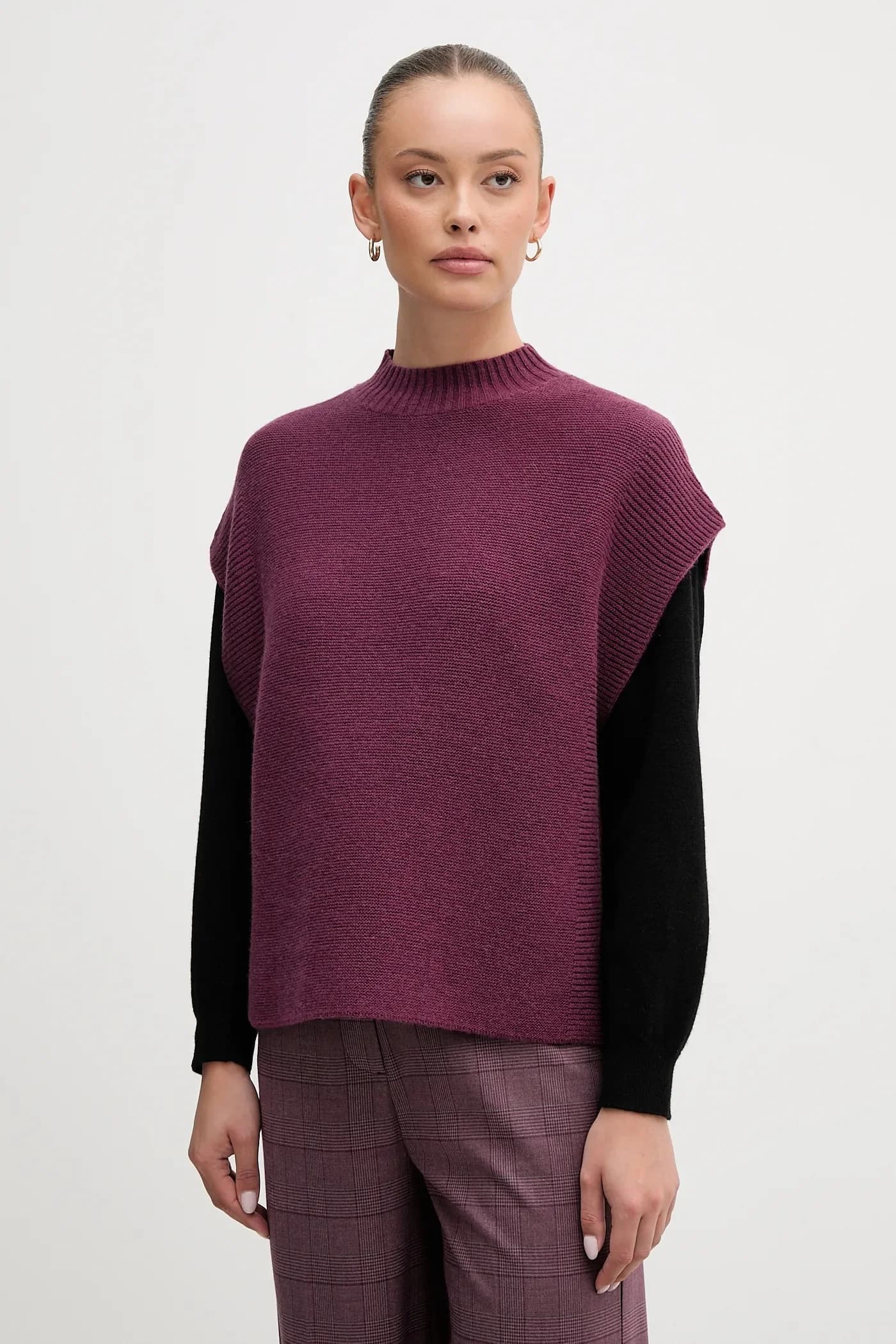 Жилет с добавлением шерсти