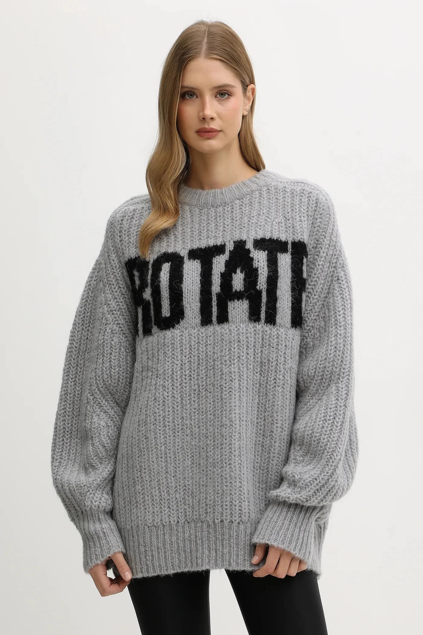 Свитер из смесовой шерсти