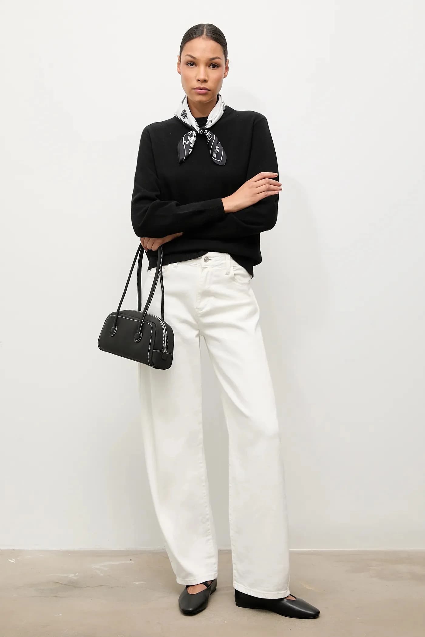 Свитер из мериносовой шерсти