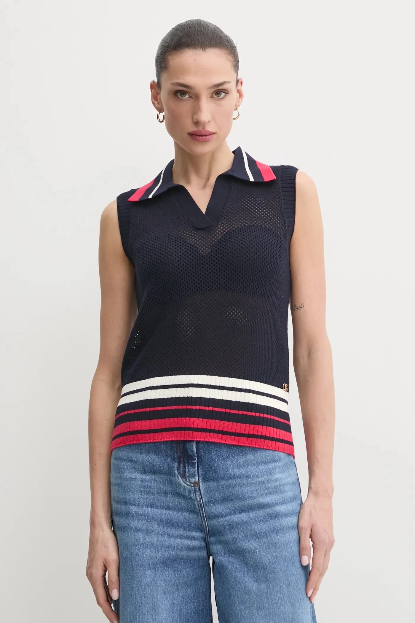 Хлопковый жилет