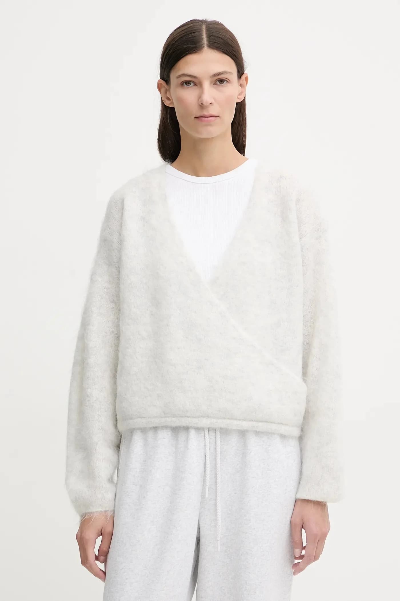 Свитер из смесовой шерсти