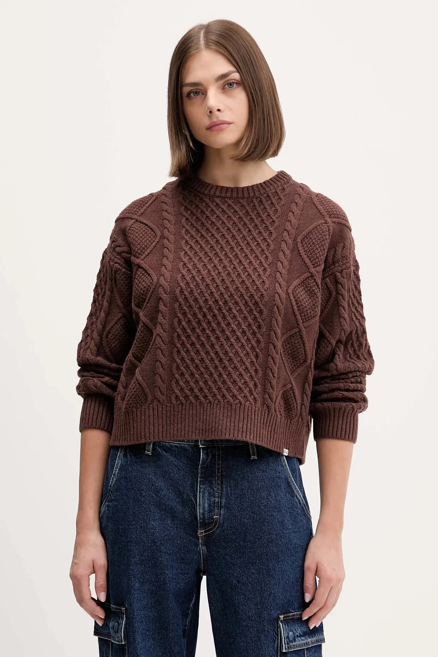 Свитер из смесовой шерсти