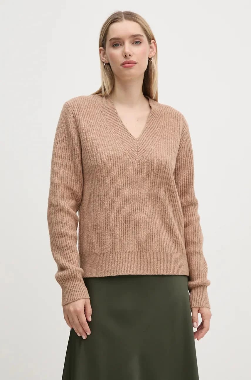 Свитер из смесовой шерсти