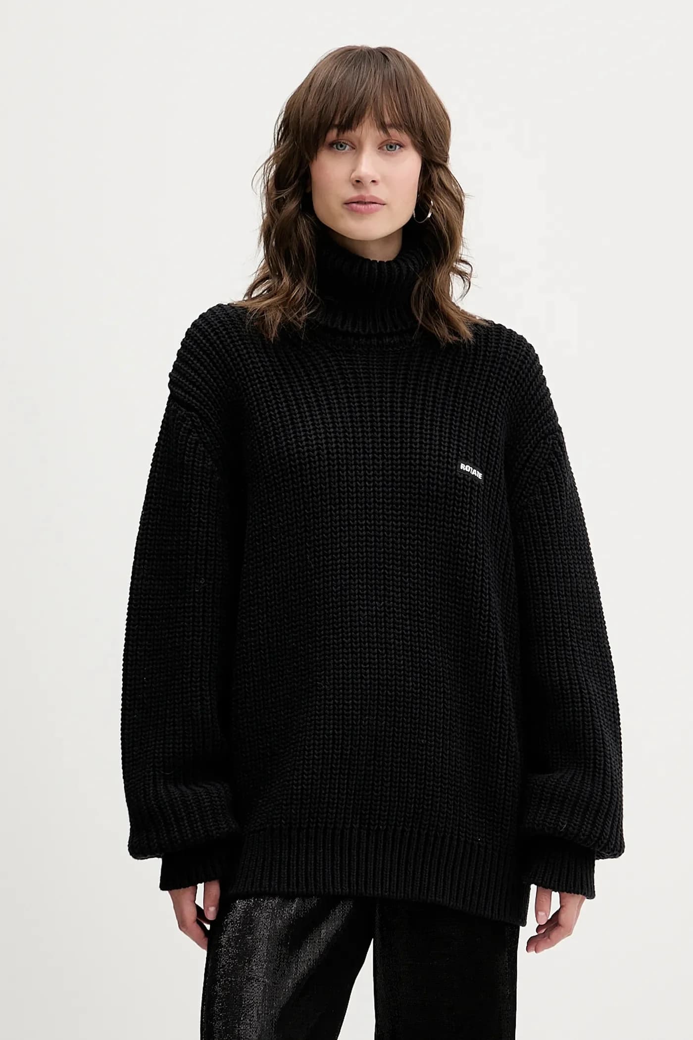 Свитер из смесовой шерсти