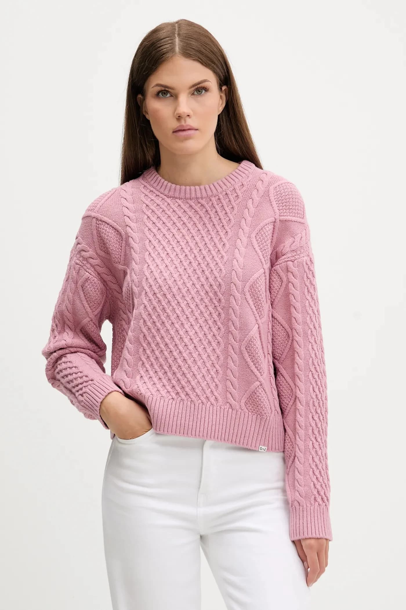 Свитер из смесовой шерсти