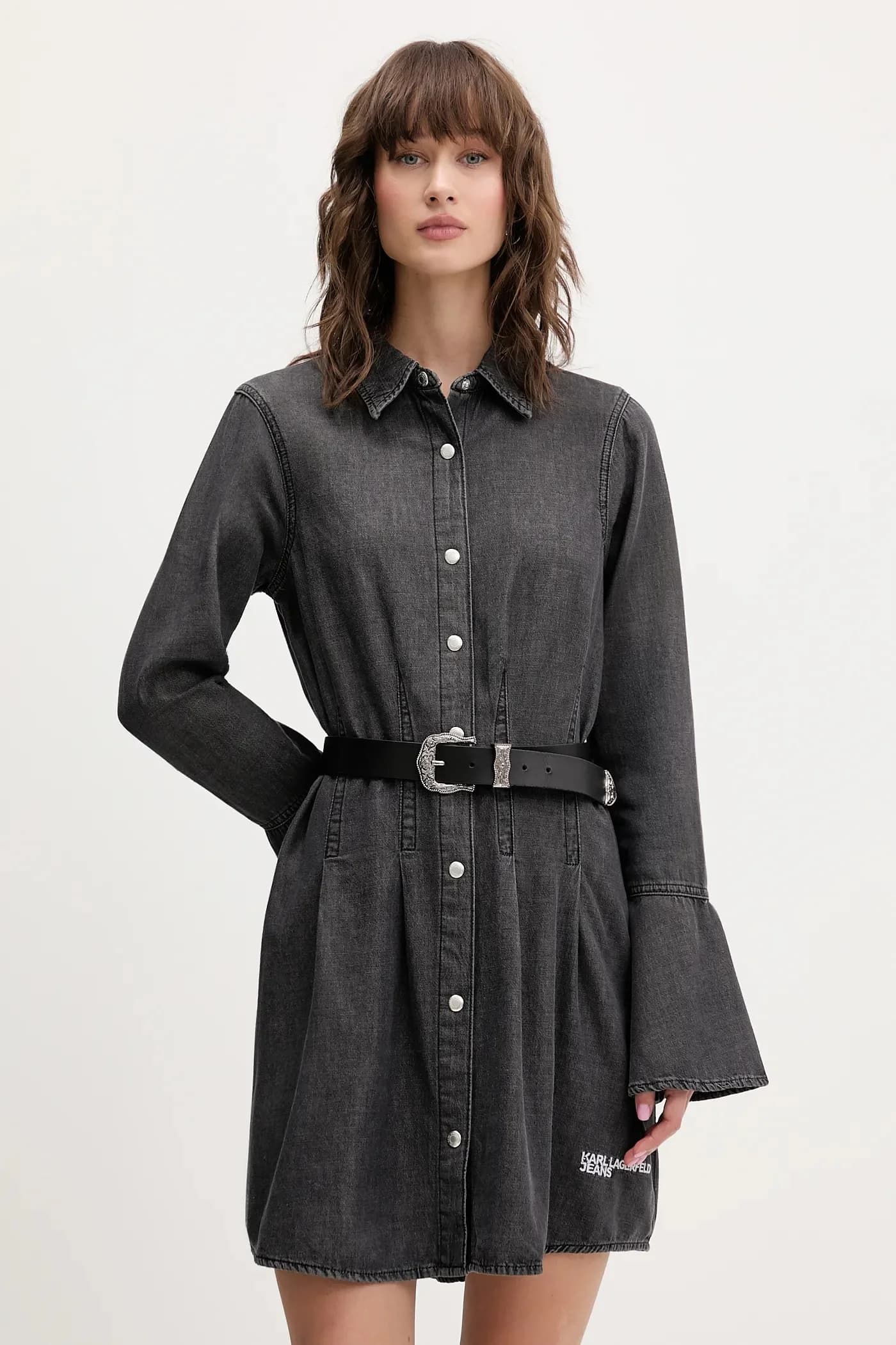 Джинсовое платье