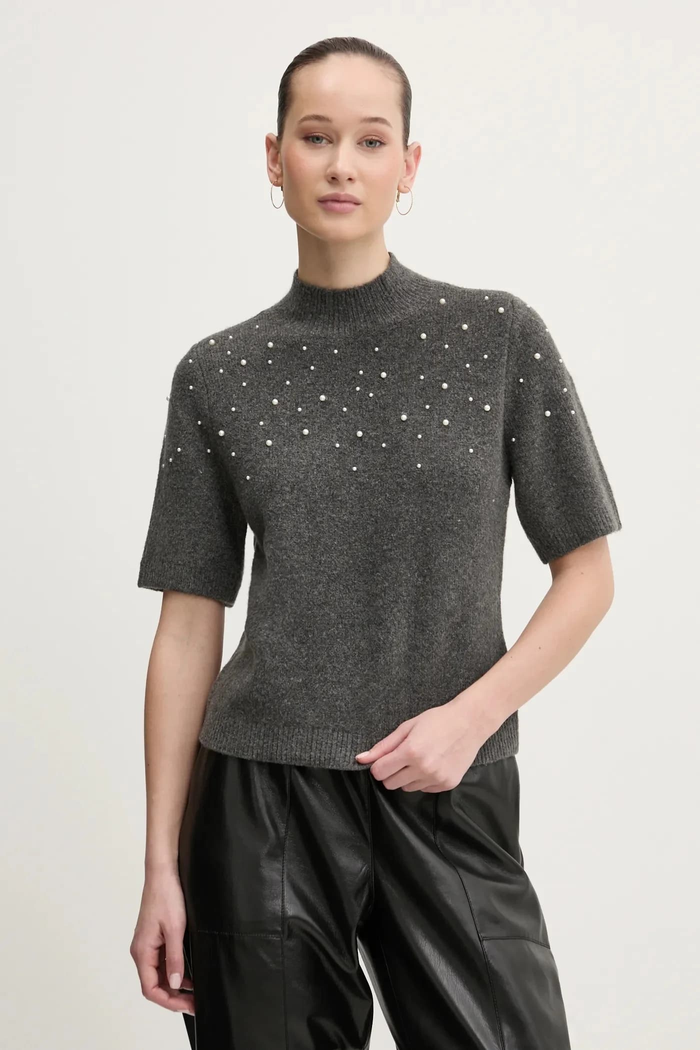 Свитер из смесовой шерсти