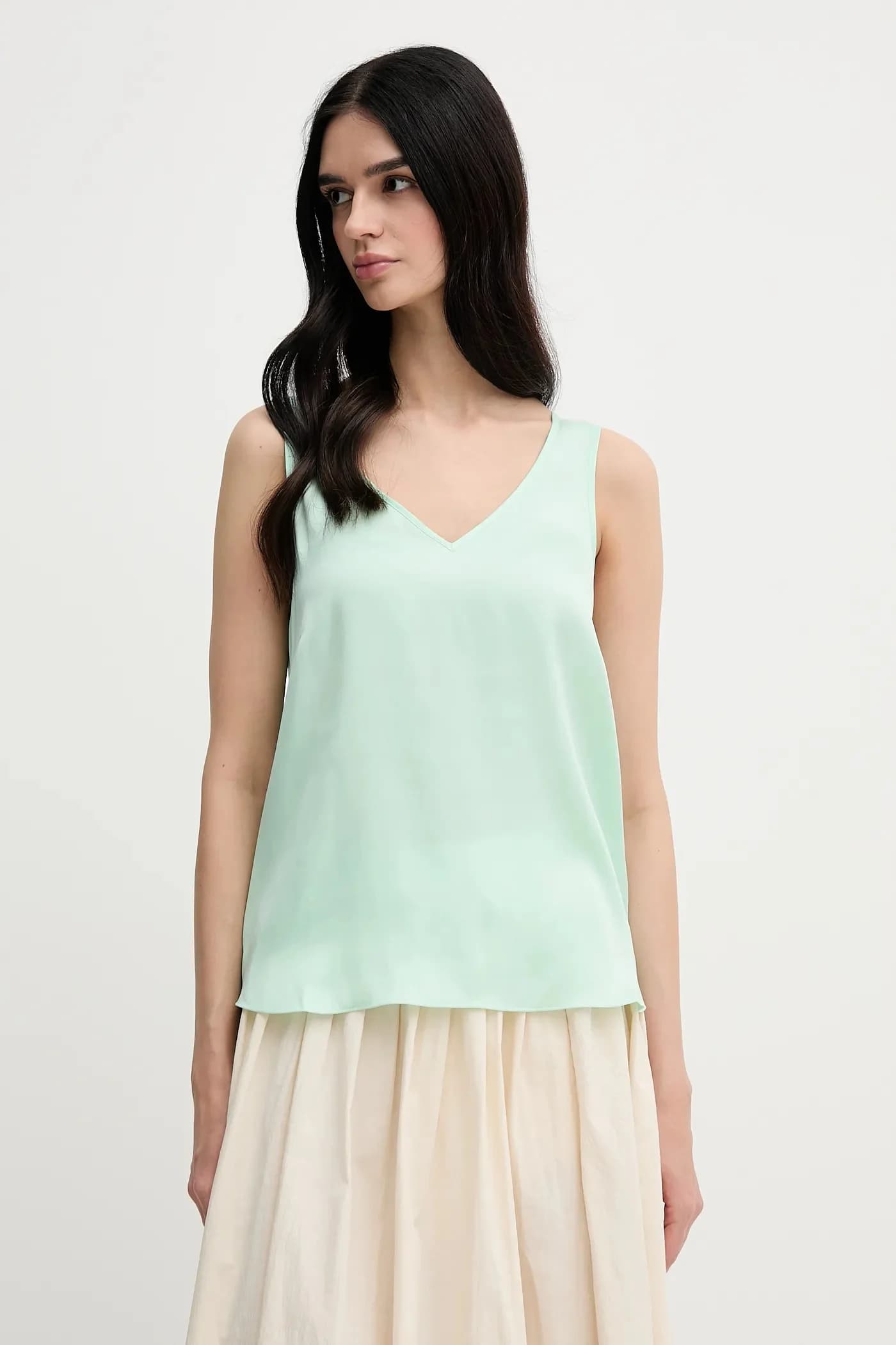 Шелковый топ