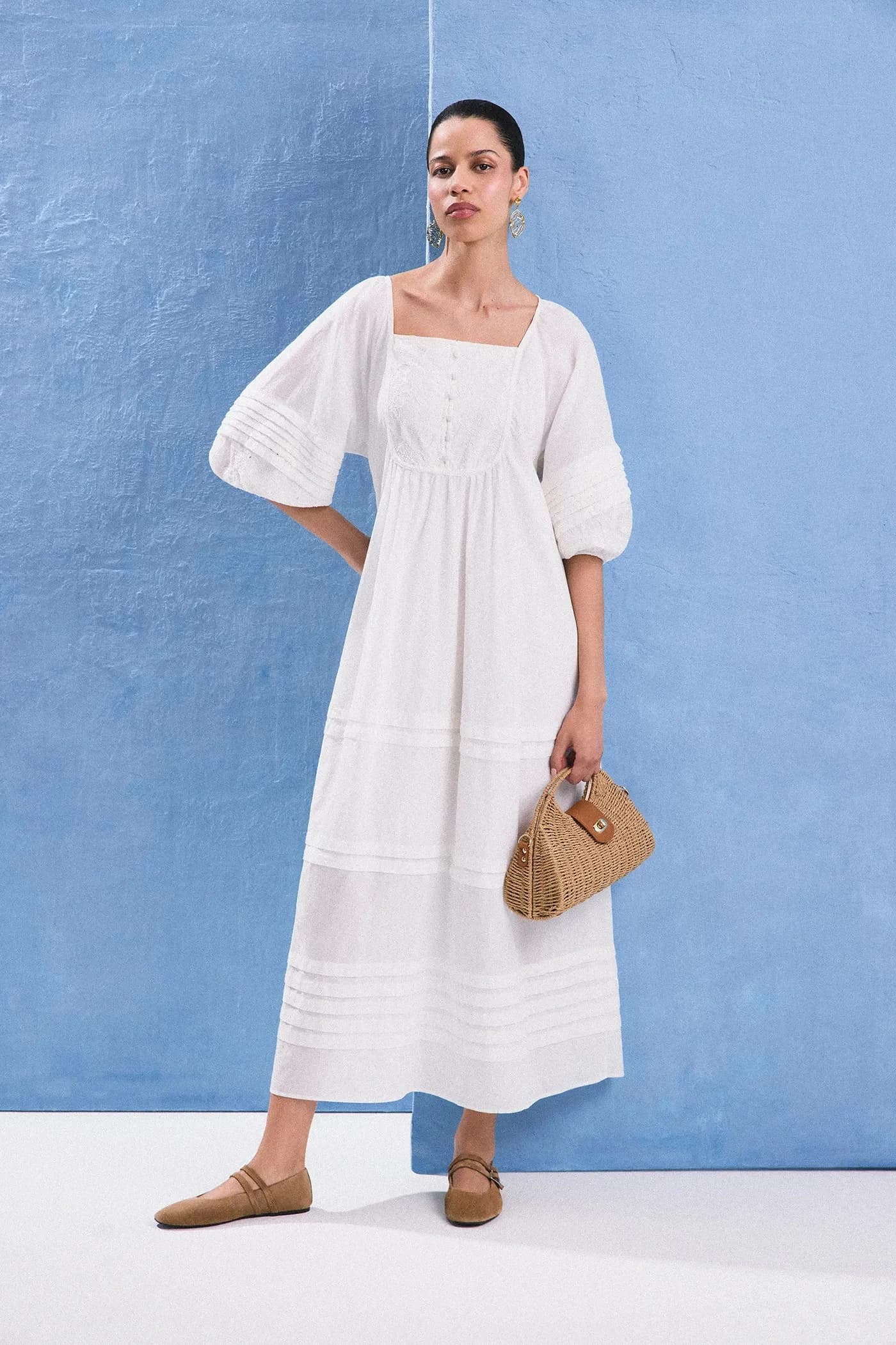 Хлопковое платье