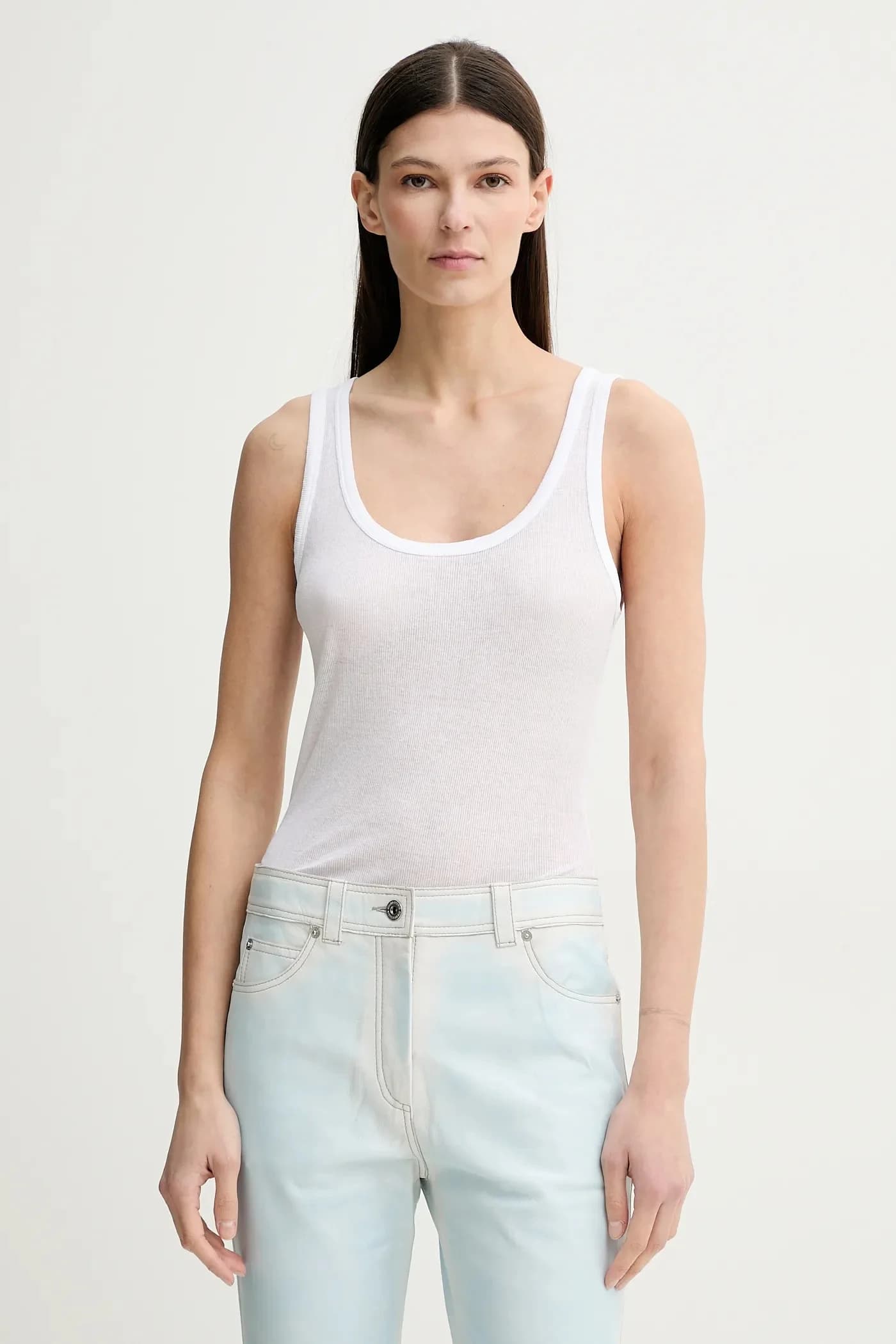 Хлопковый топ Amoura